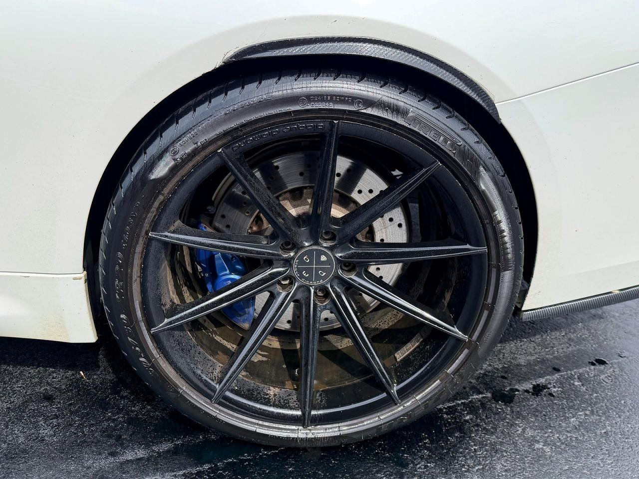 2015 Bmw M4 White vin: WBS3R9C51FK334378