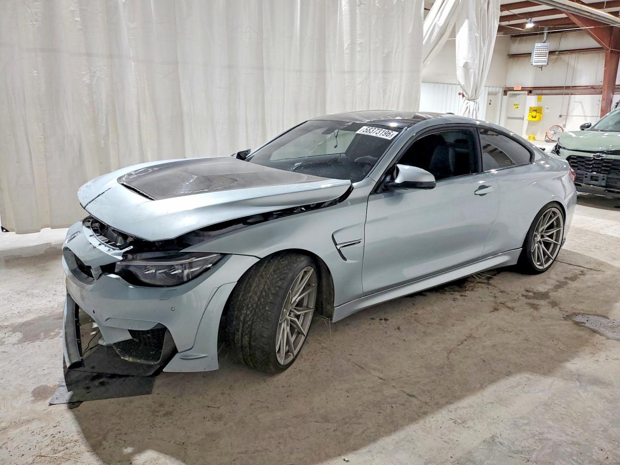 2015 Bmw M4 Silver vin: WBS3R9C52FK329304