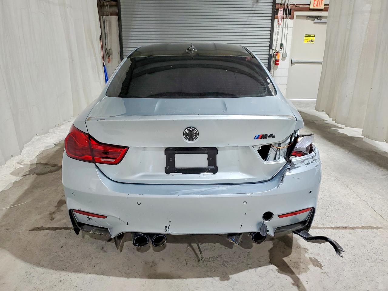 2015 Bmw M4 Silver vin: WBS3R9C52FK329304