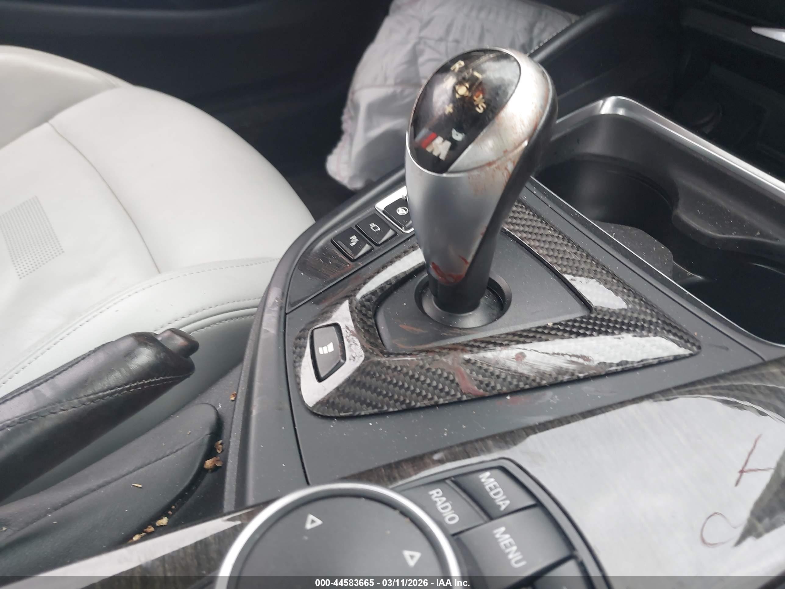 2015 Bmw M4   Gray vin: WBS3R9C52FK331456
