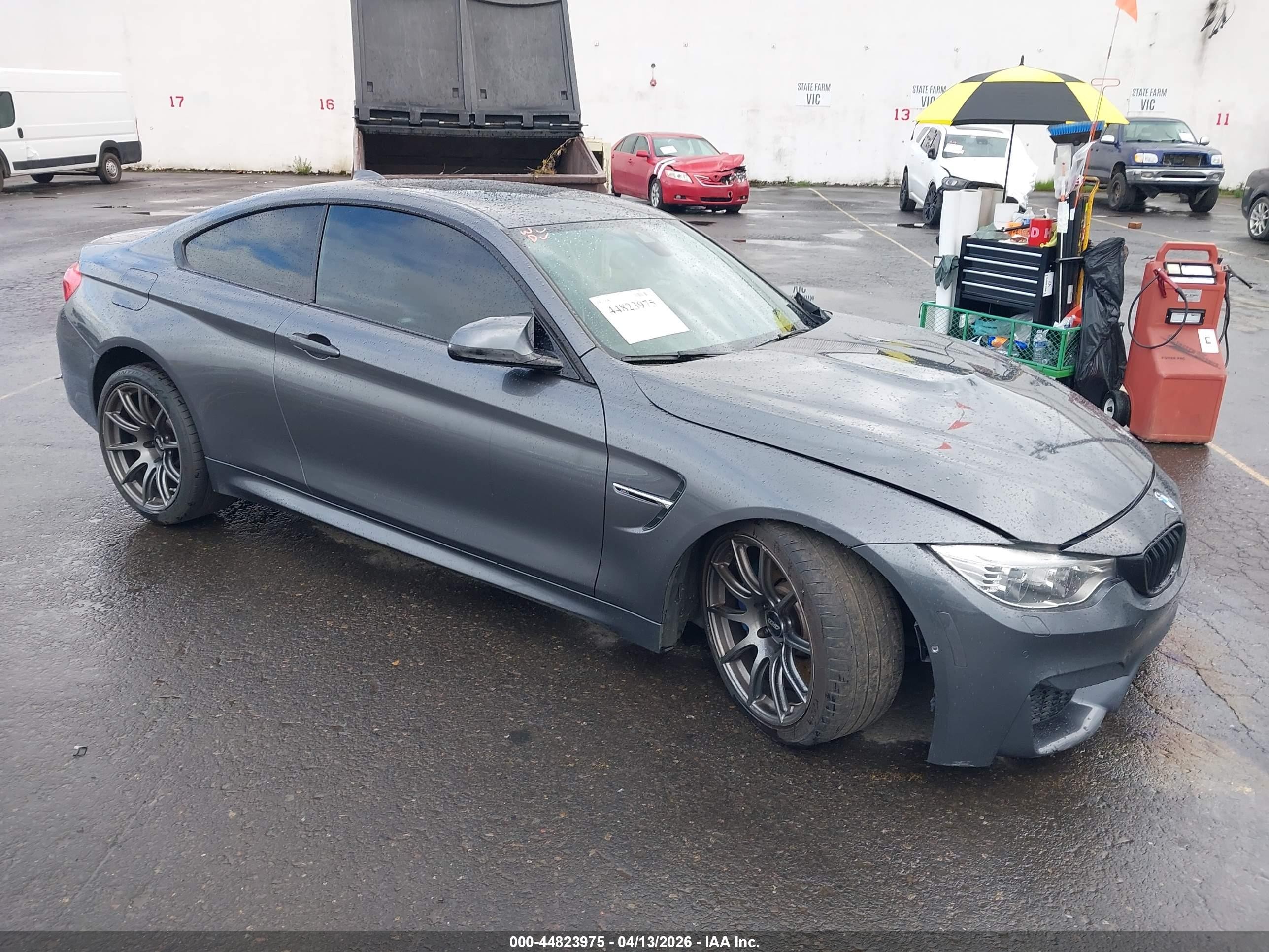 2015 Bmw M4   Black vin: WBS3R9C52FK331926