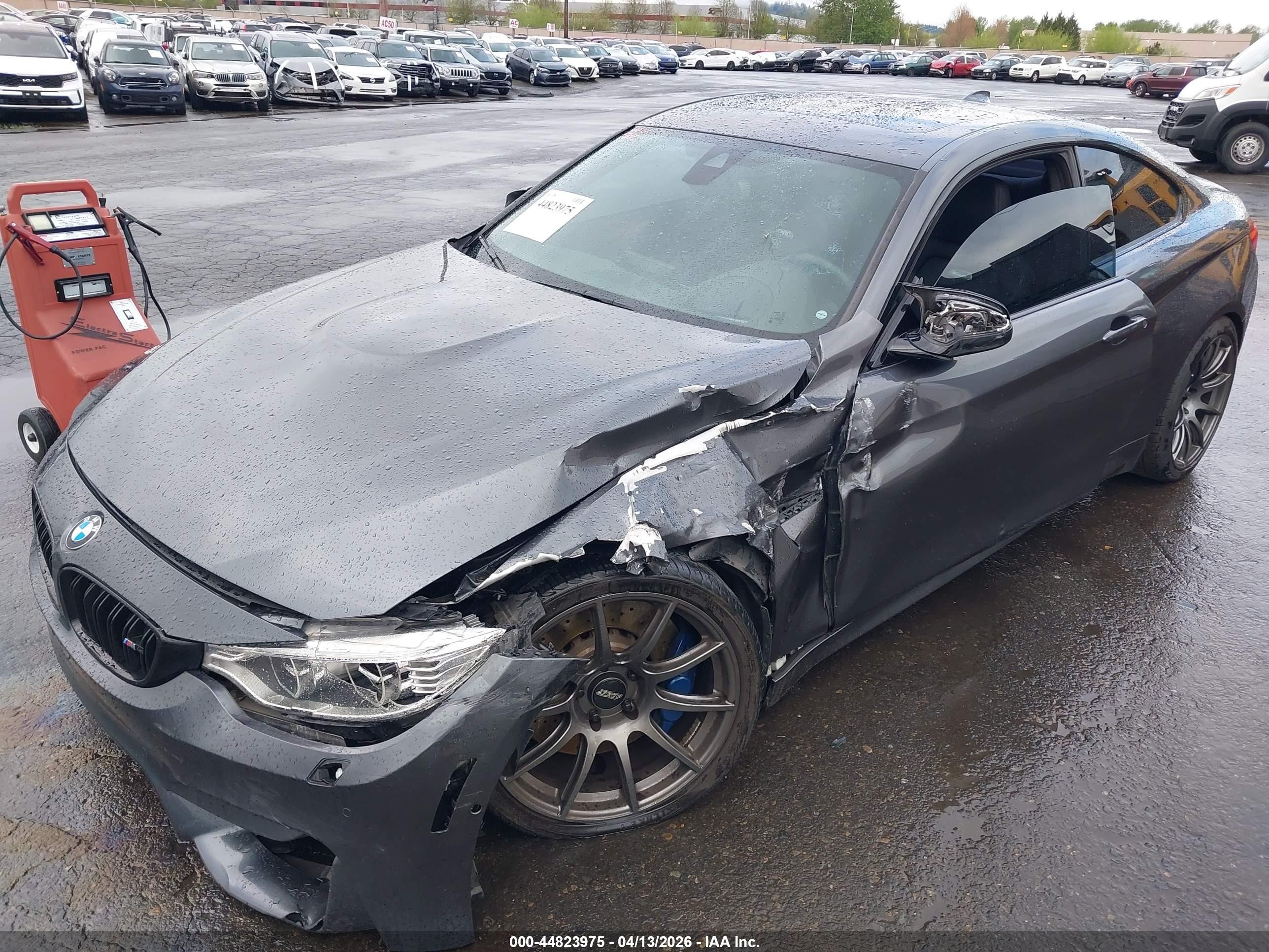 2015 Bmw M4   Black vin: WBS3R9C52FK331926