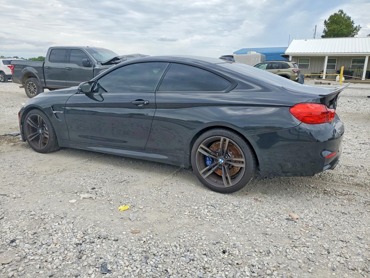 2015 Bmw M4 Black vin: WBS3R9C52FK334163