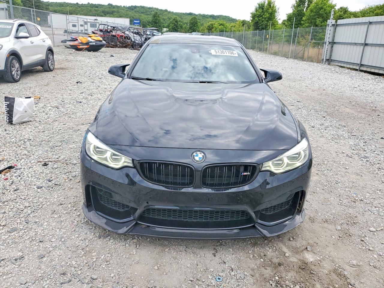 2015 Bmw M4 Black vin: WBS3R9C52FK334163