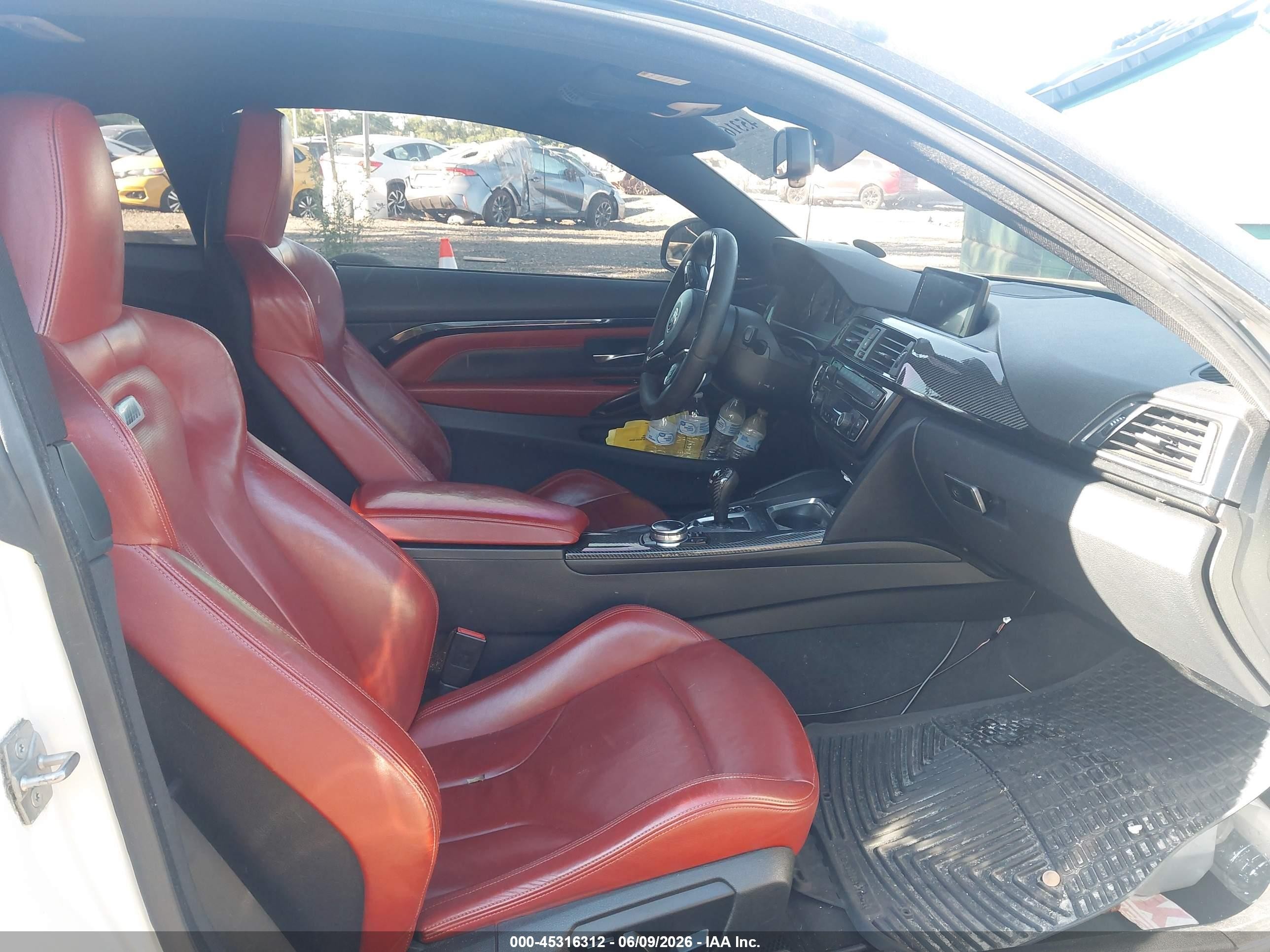 2015 Bmw M4   Black vin: WBS3R9C55FK329507