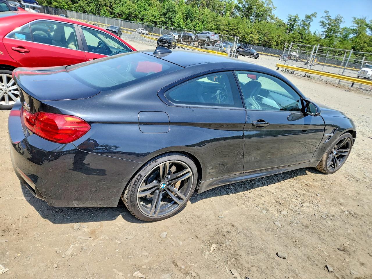 2015 Bmw M4 Black vin: WBS3R9C55FK331046