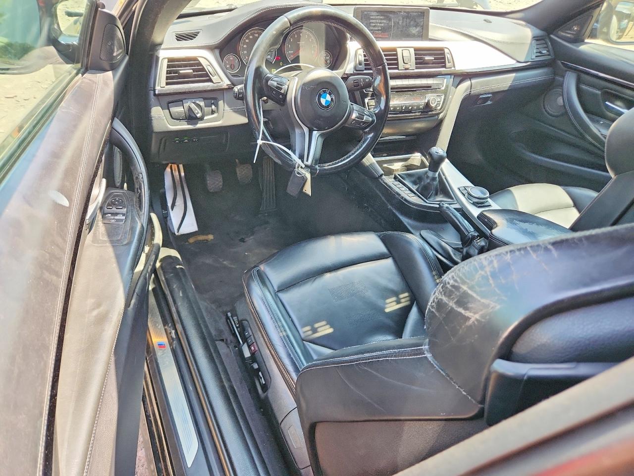 2015 Bmw M4 Black vin: WBS3R9C55FK331046