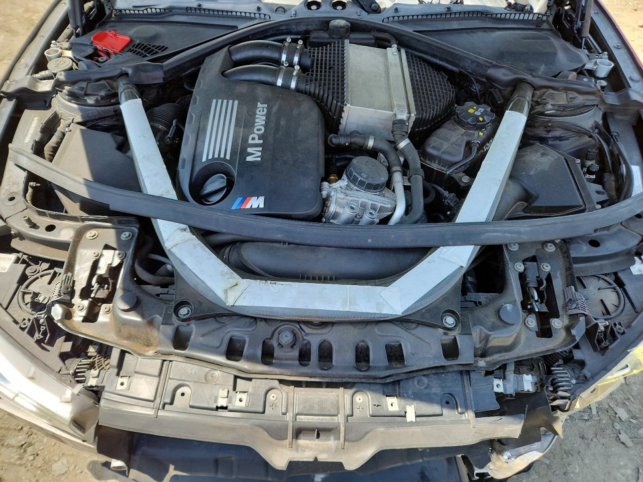 2015 Bmw M4 Black vin: WBS3R9C55FK331046