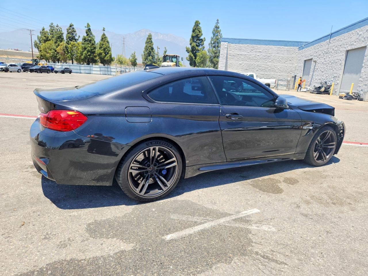 2015 Bmw M4 Черный vin: WBS3R9C56FK330908