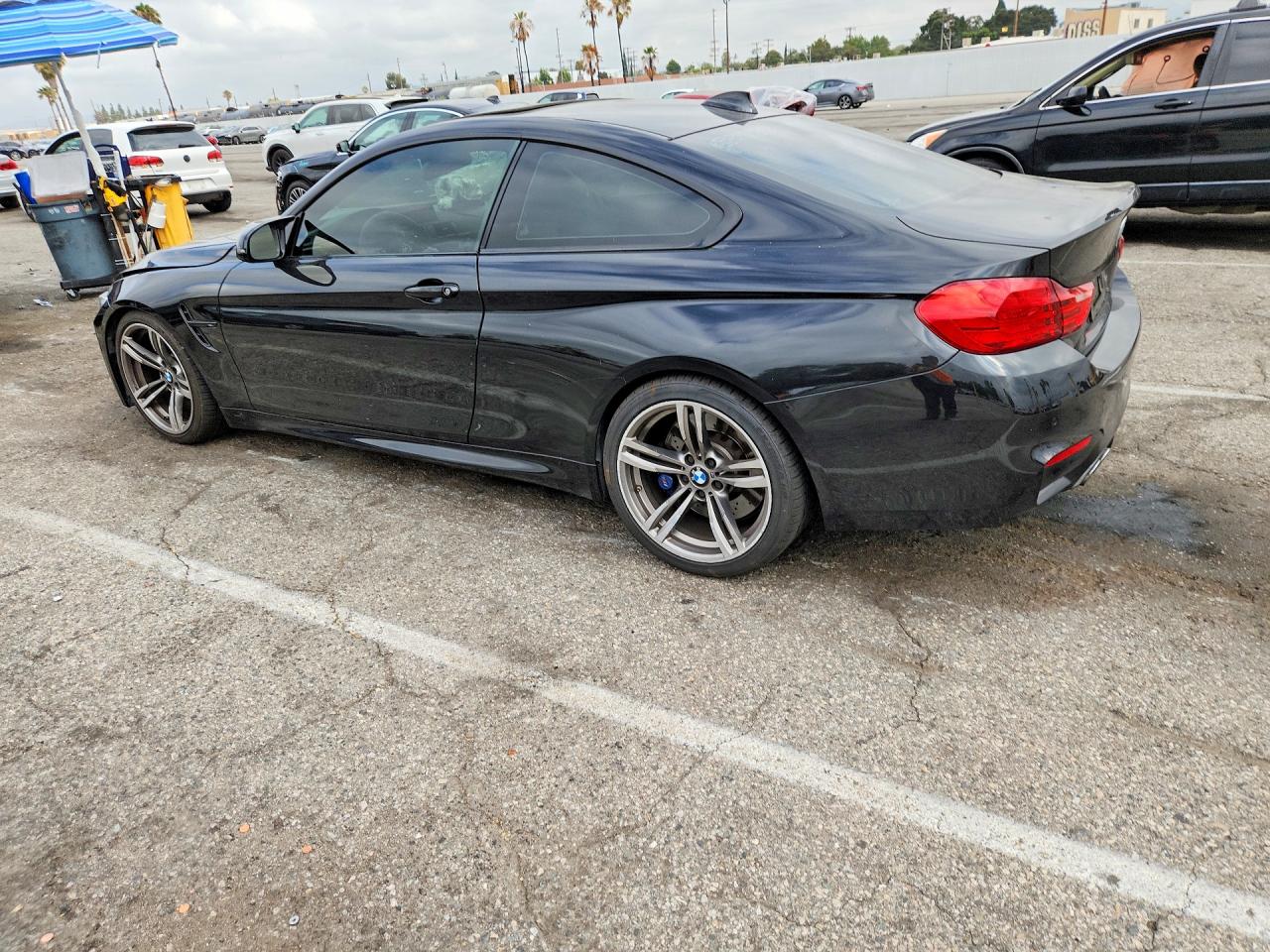 2015 Bmw M4 Black vin: WBS3R9C56FK331217