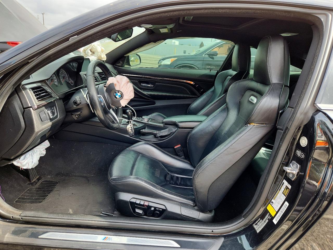 2015 Bmw M4 Black vin: WBS3R9C56FK331217