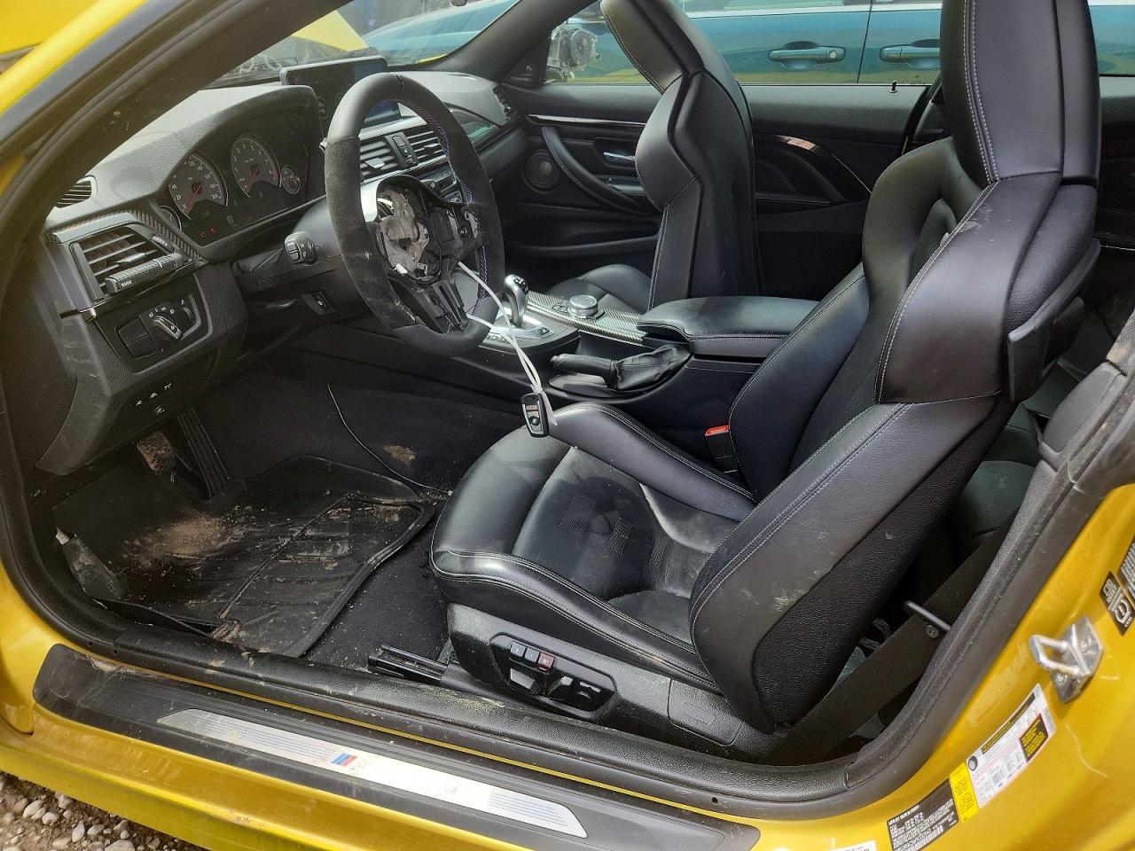 2015 Bmw M4 Green vin: WBS3R9C56FK332643