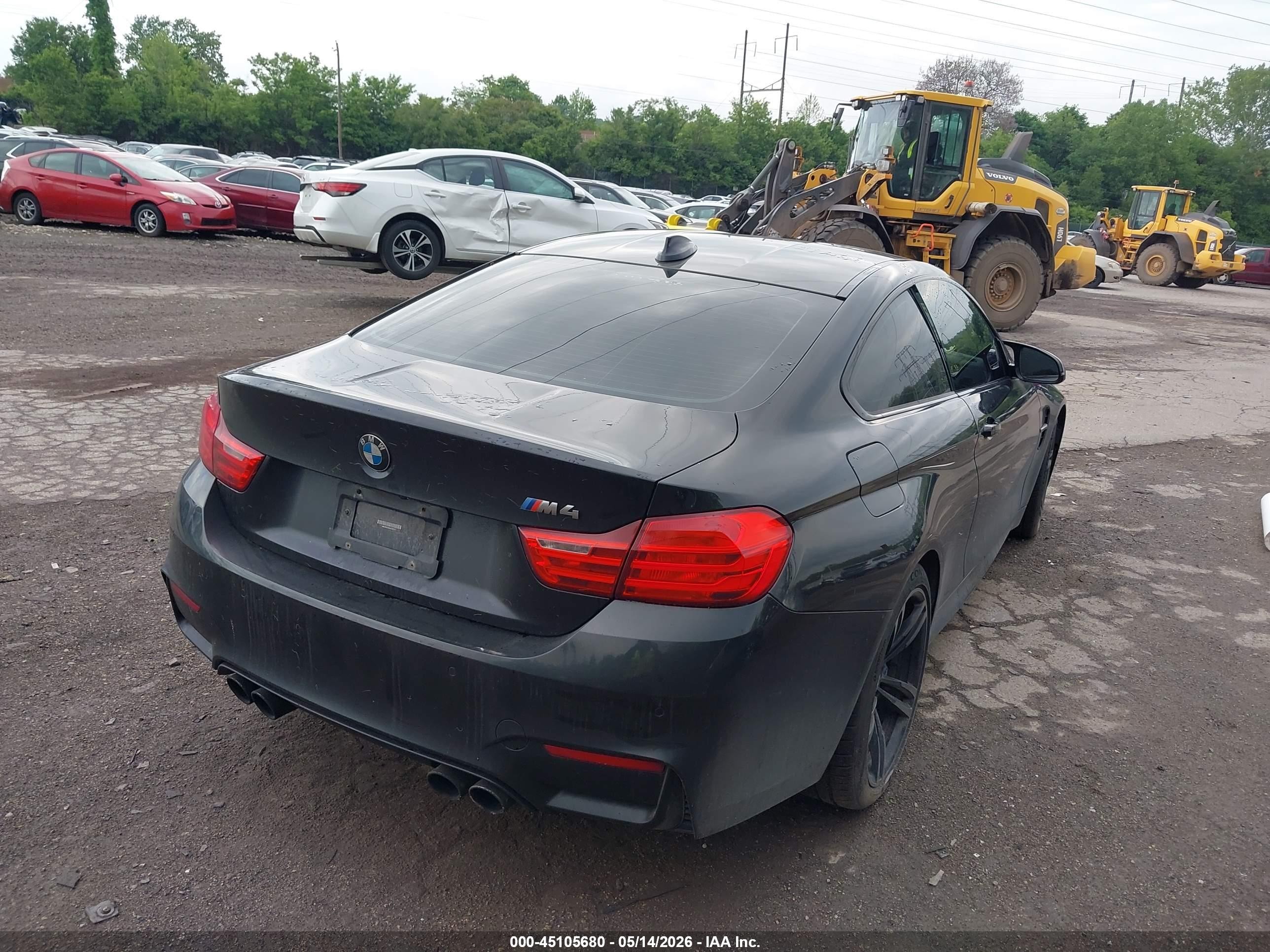 2016 Bmw M4   Black vin: WBS3R9C56GK336161