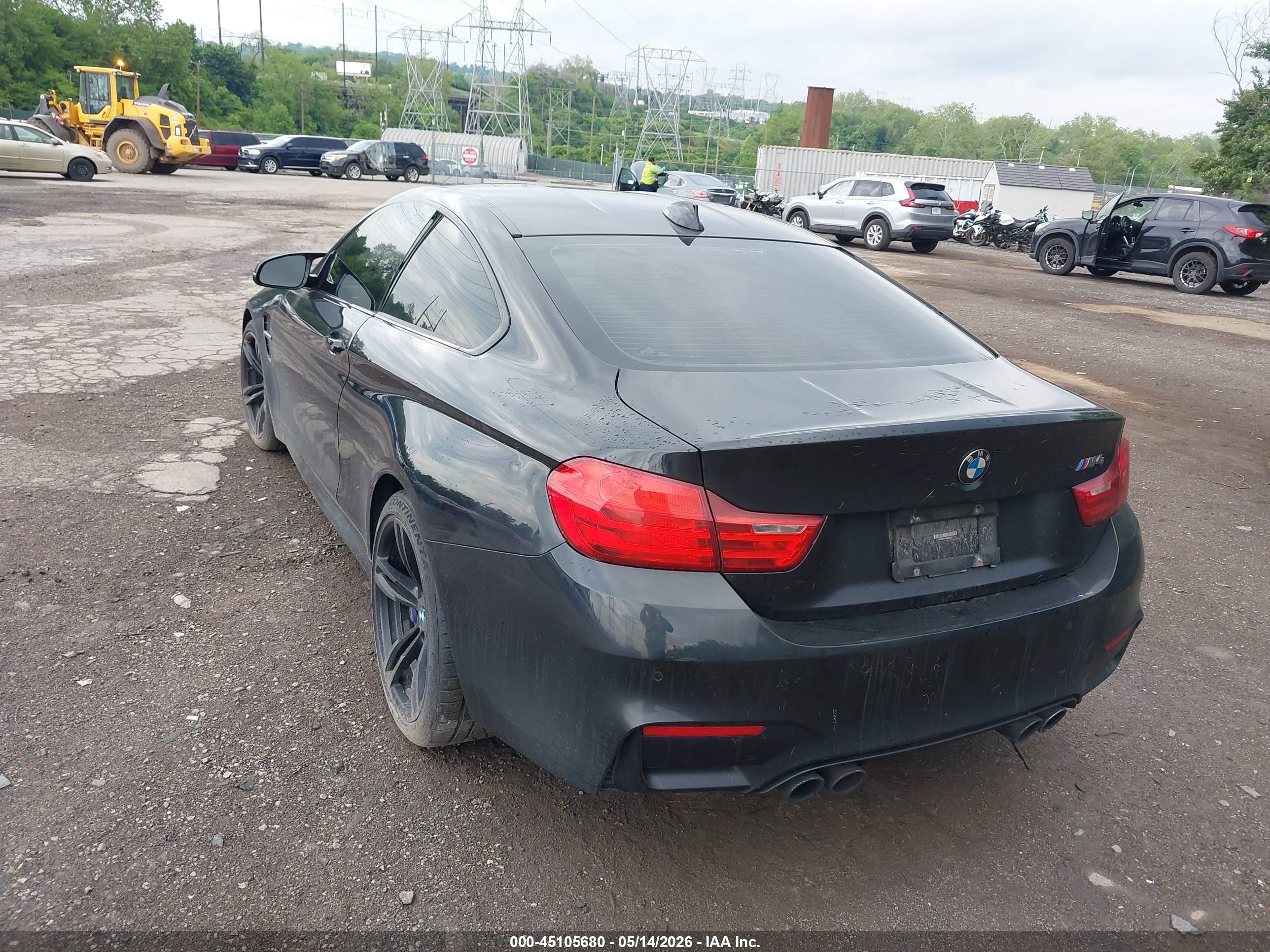 2016 Bmw M4   Black vin: WBS3R9C56GK336161