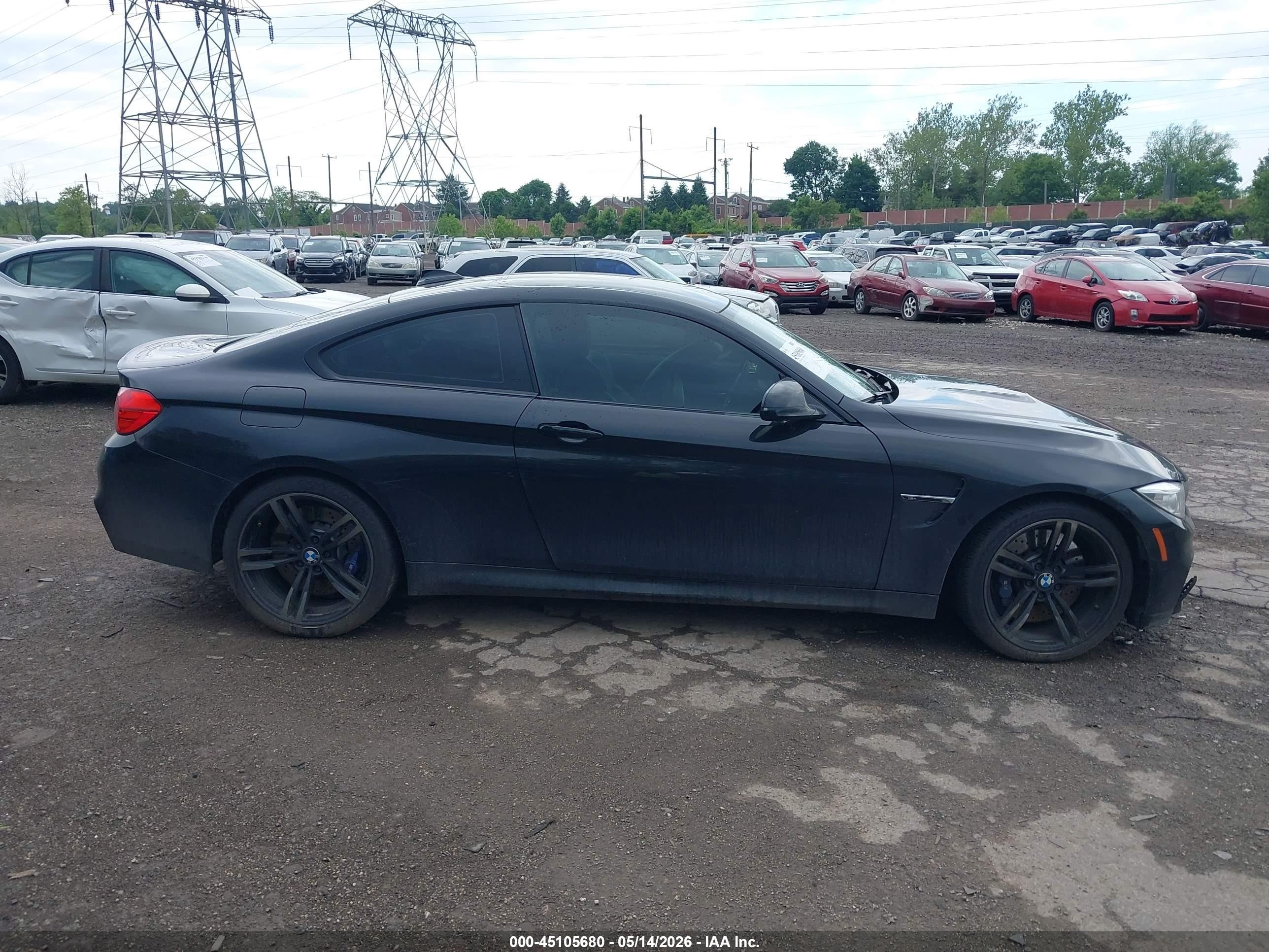 2016 Bmw M4   Black vin: WBS3R9C56GK336161
