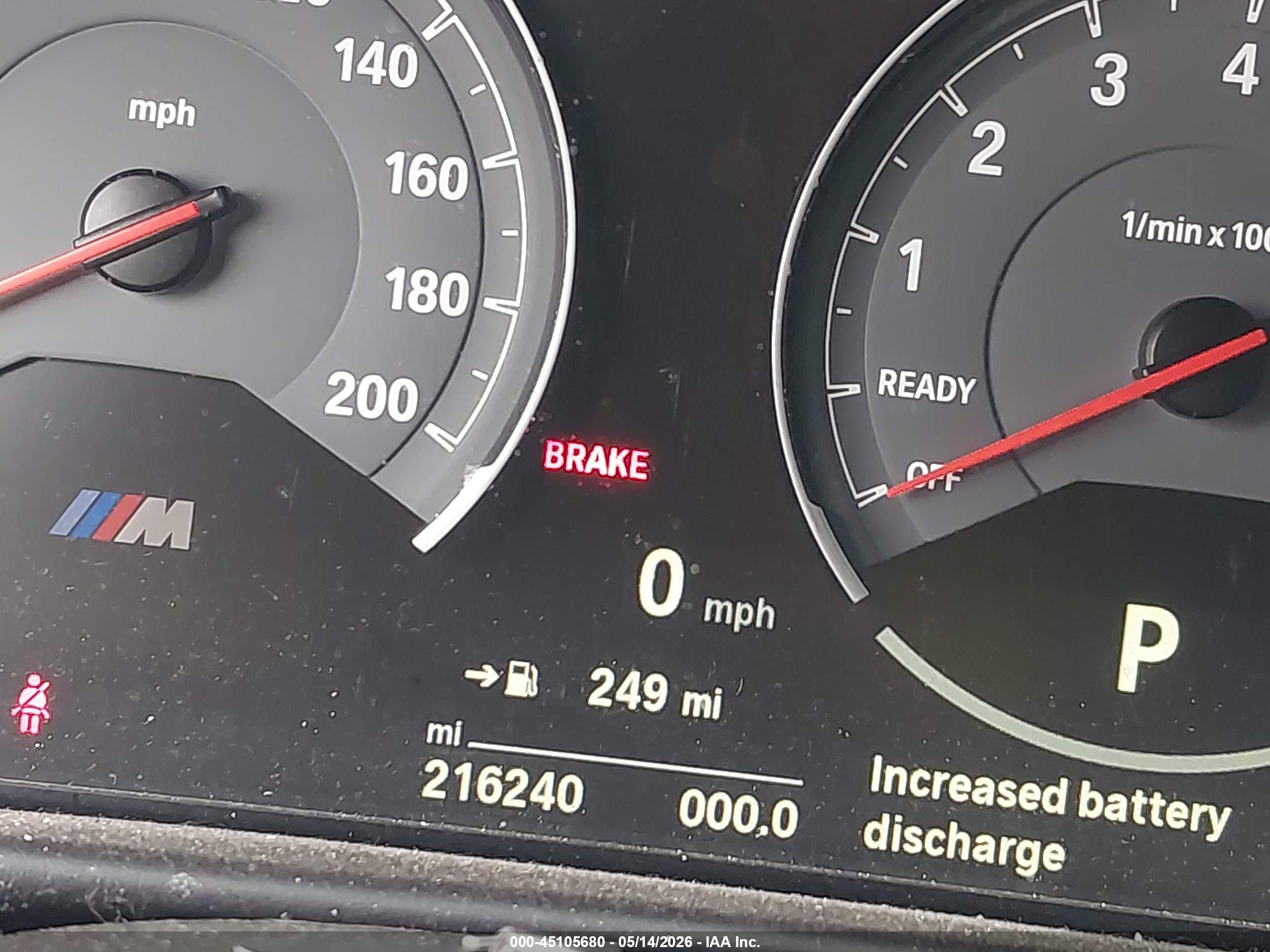 2016 Bmw M4   Black vin: WBS3R9C56GK336161