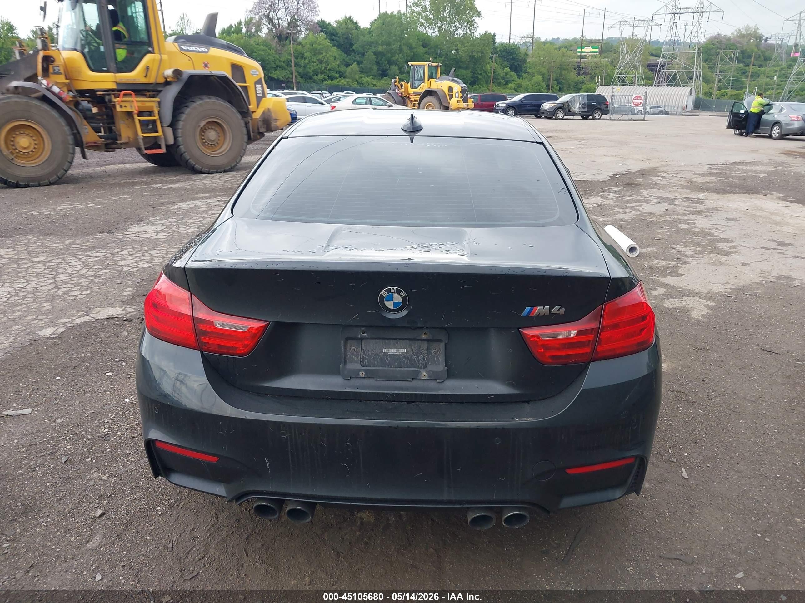 2016 Bmw M4   Black vin: WBS3R9C56GK336161