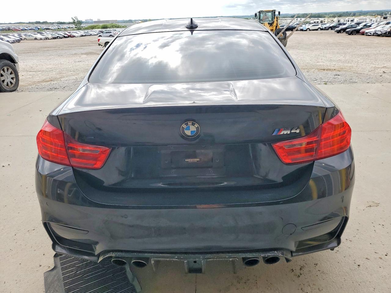 2015 Bmw M4 Cs Black vin: WBS3R9C57FK334899