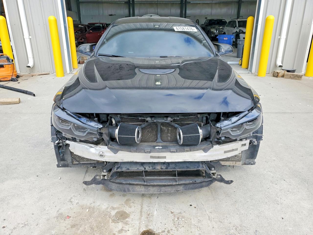 2015 Bmw M4 Cs Black vin: WBS3R9C57FK334899