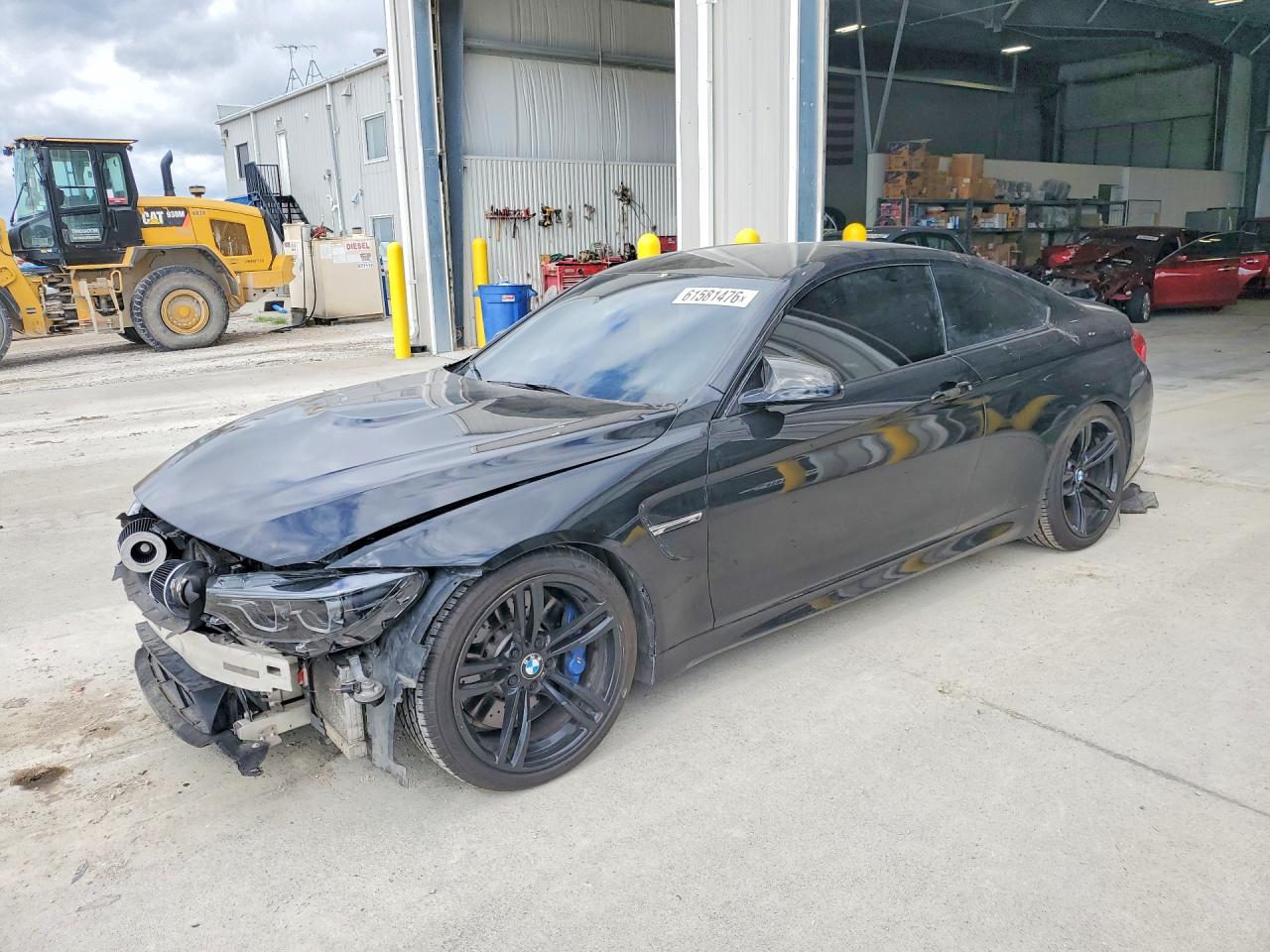 2015 Bmw M4 Cs Black vin: WBS3R9C57FK334899