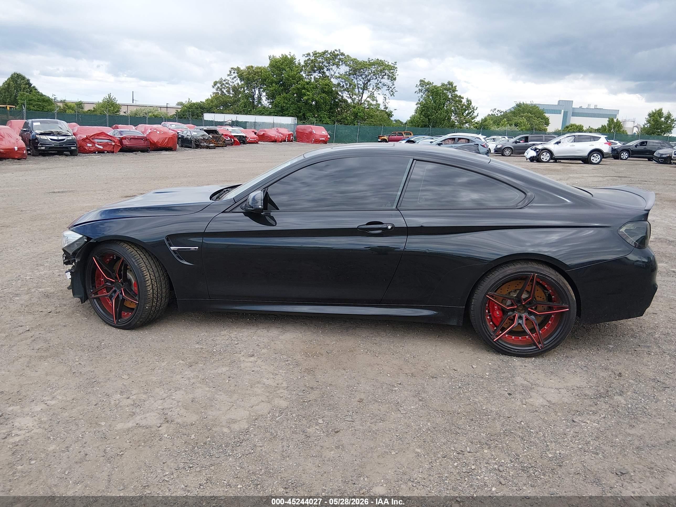 2015 Bmw M4   Black vin: WBS3R9C58FK331185