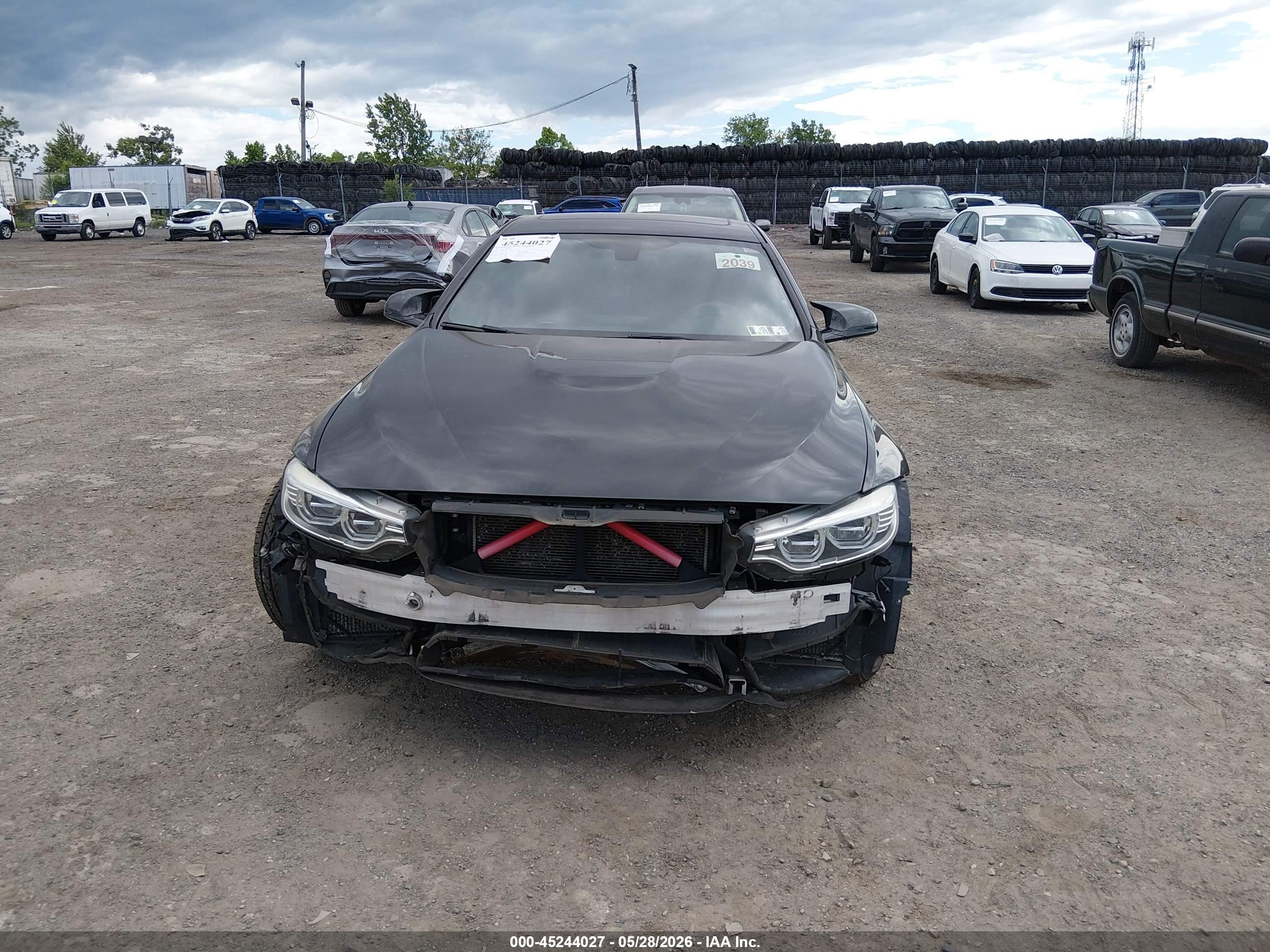 2015 Bmw M4   Black vin: WBS3R9C58FK331185