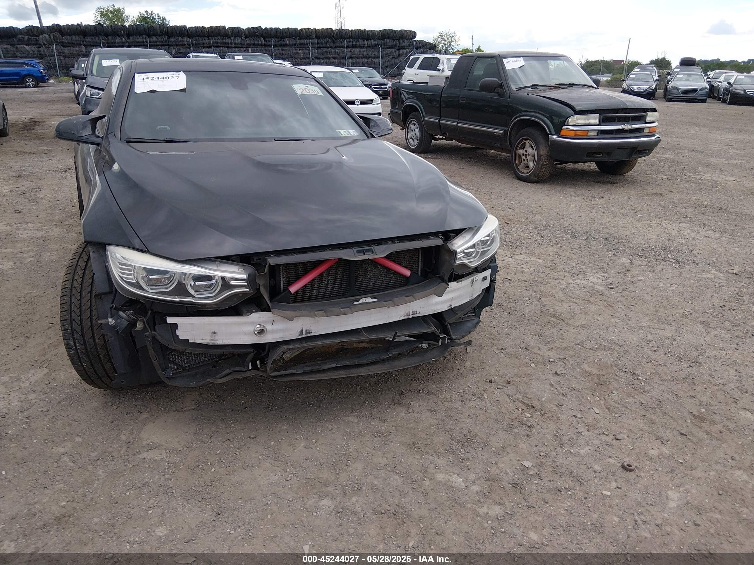 2015 Bmw M4   Black vin: WBS3R9C58FK331185