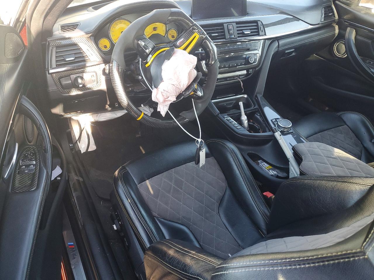 2015 Bmw M4 Orange vin: WBS3R9C59FK332247