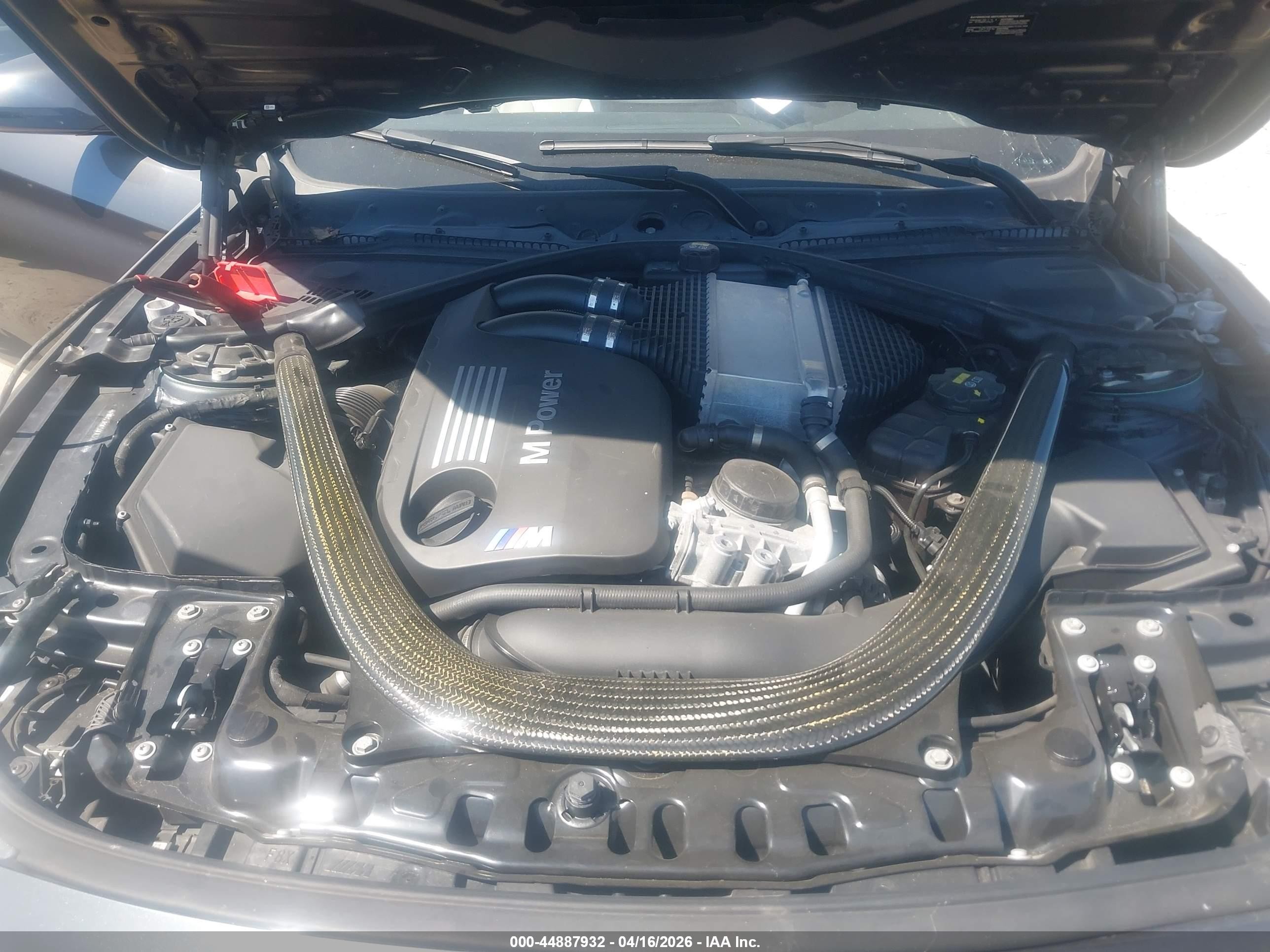 2015 Bmw M4   Gray vin: WBS3R9C59FK332457