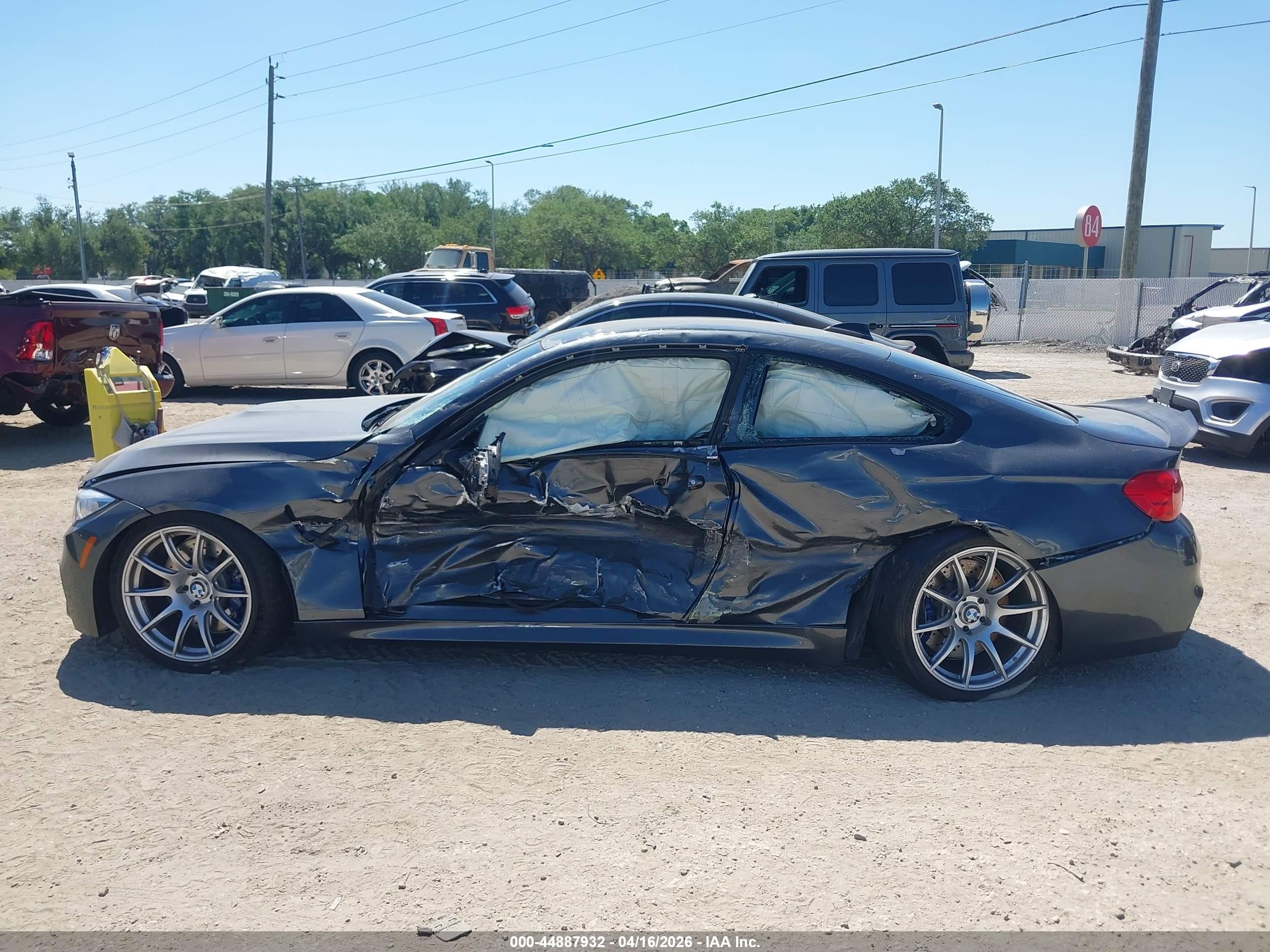 2015 Bmw M4   Gray vin: WBS3R9C59FK332457