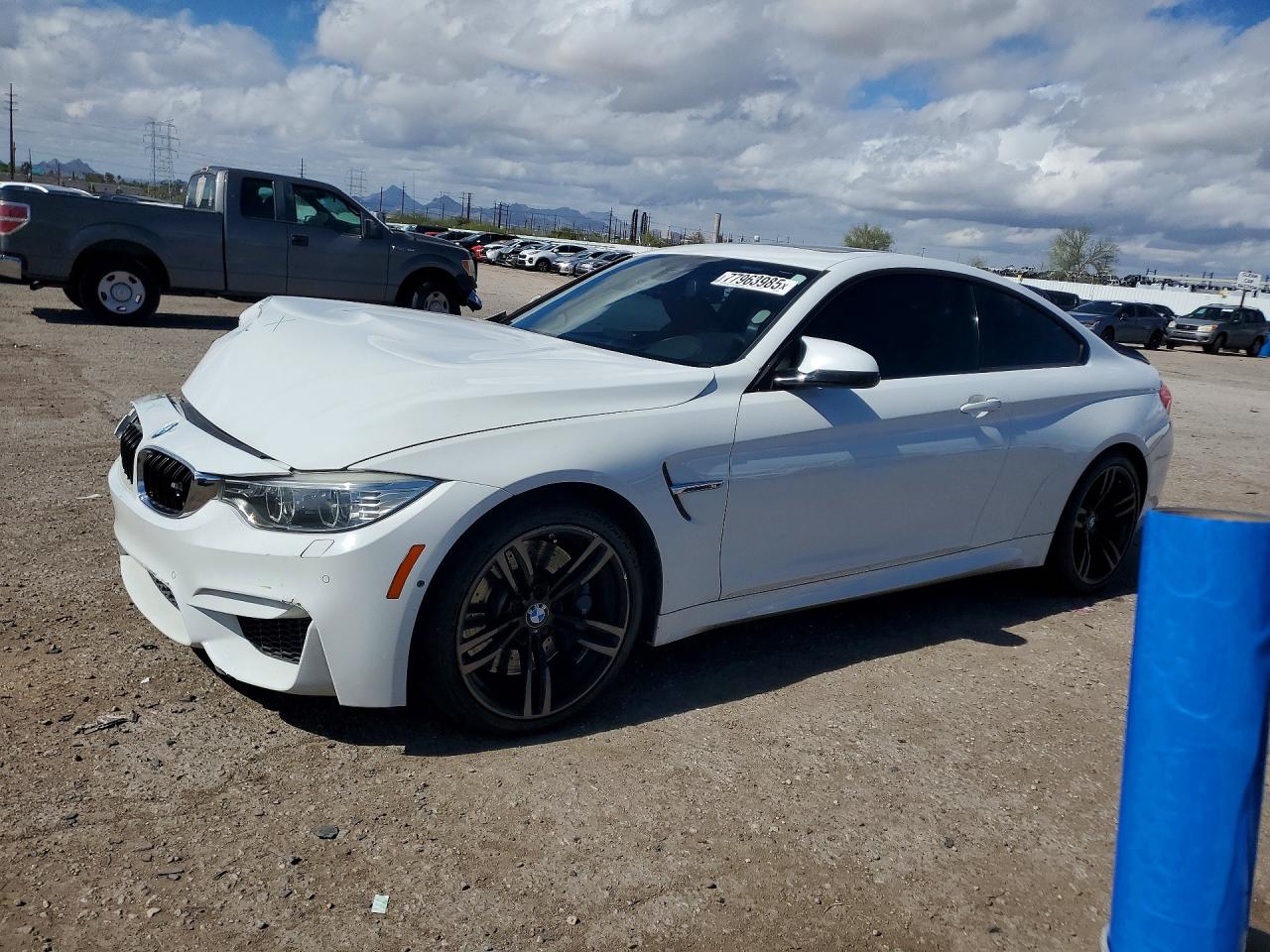 2015 Bmw Motorrad M4 White vin: WBS3R9C5XFK332726