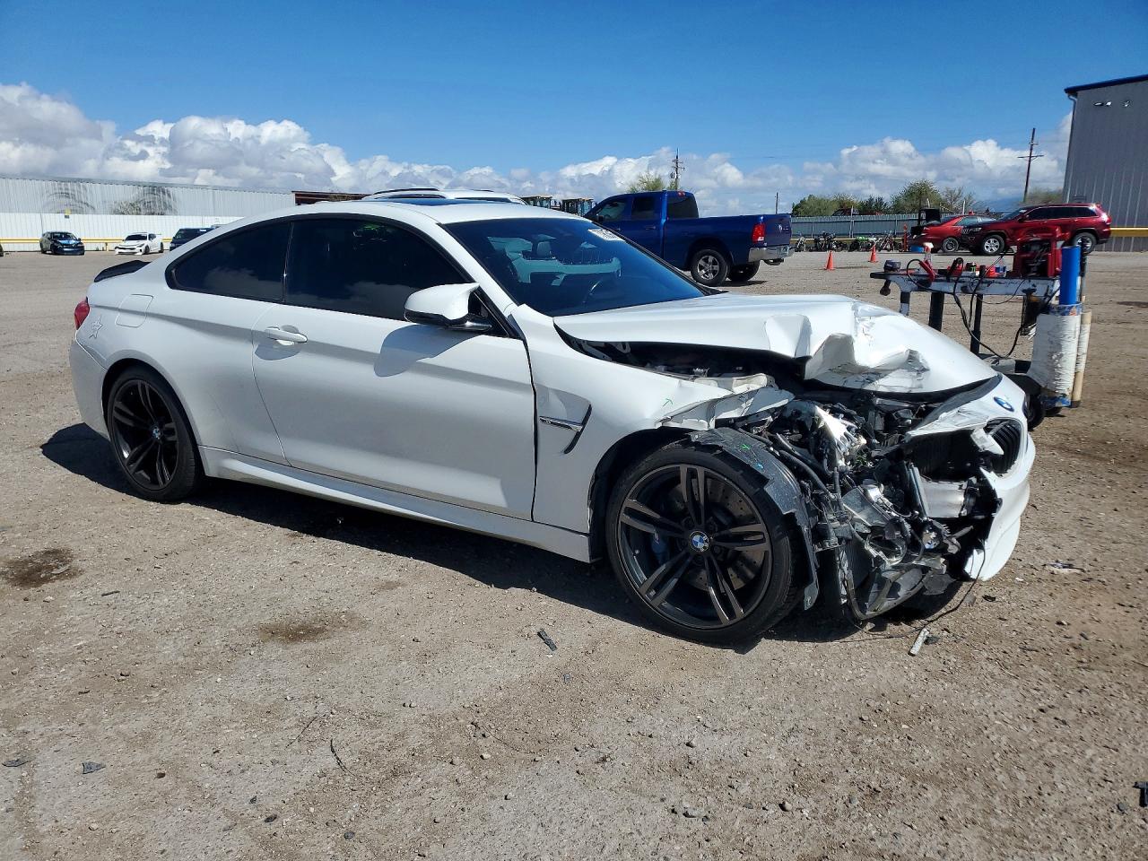 2015 Bmw Motorrad M4 White vin: WBS3R9C5XFK332726