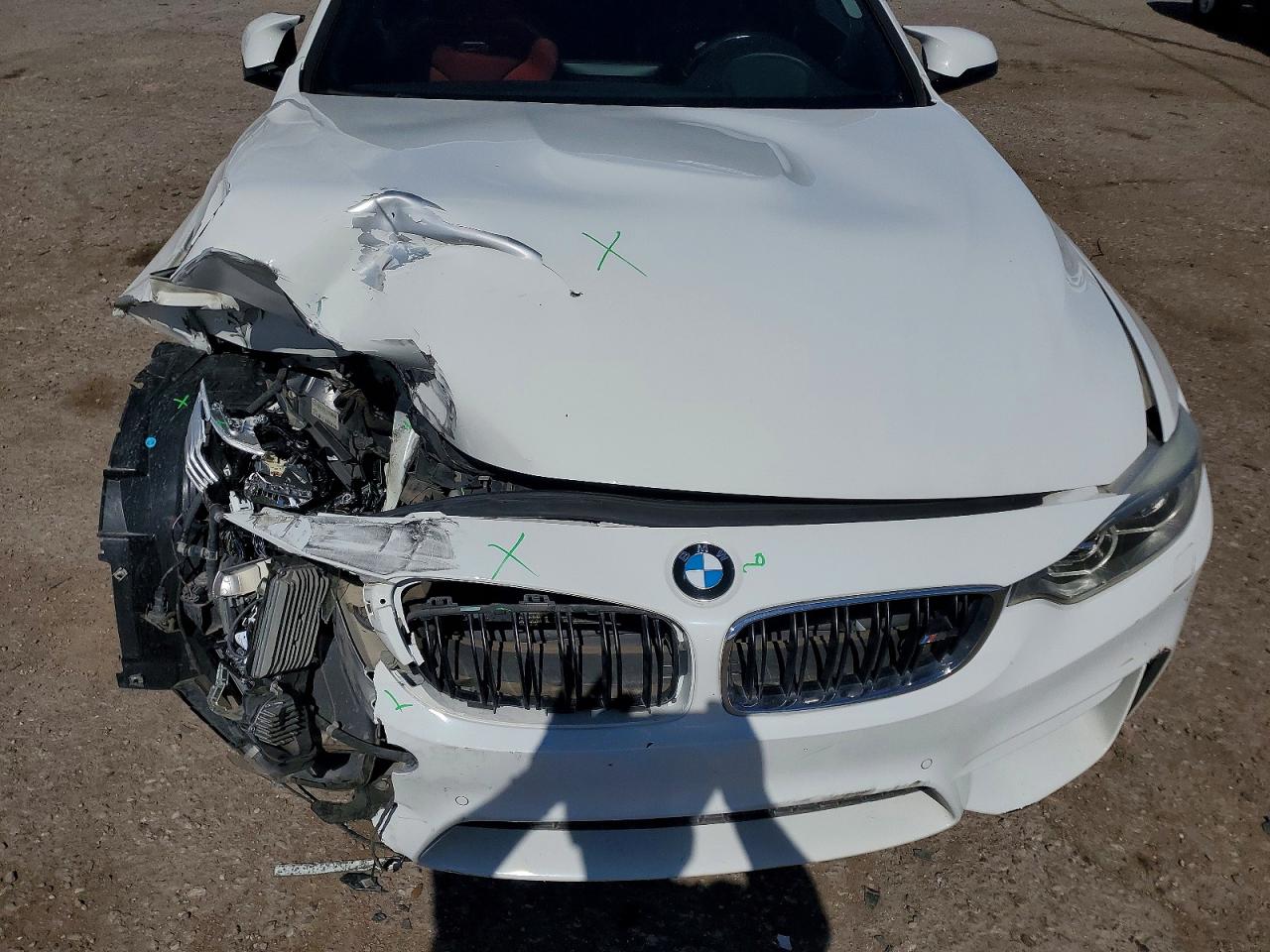 2015 Bmw Motorrad M4 White vin: WBS3R9C5XFK332726