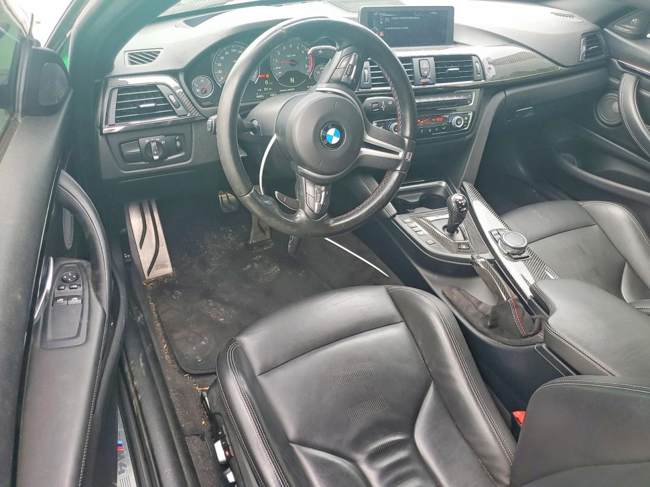 2015 Bmw M4 Green vin: WBS3R9C5XFK333648