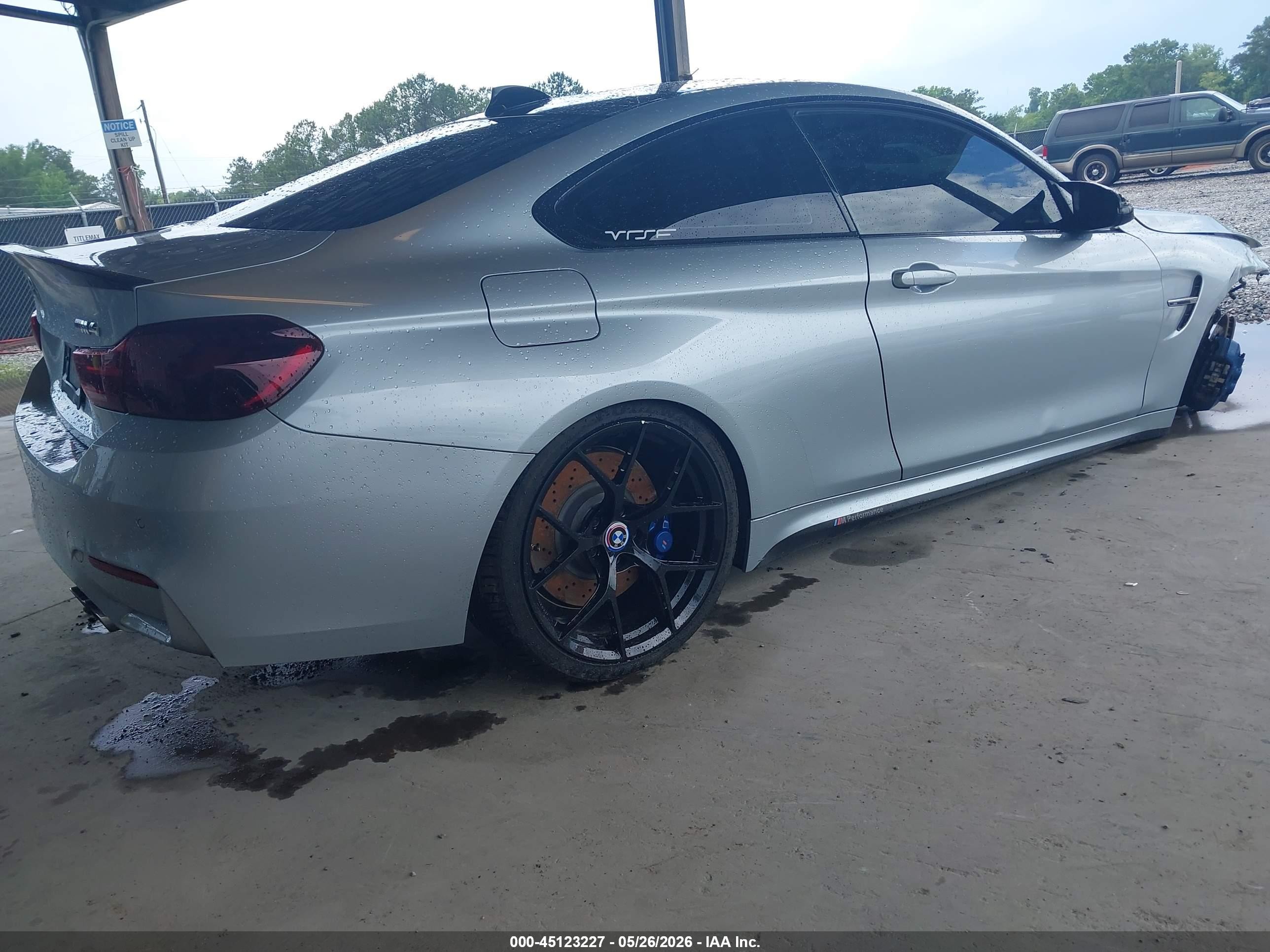 2015 Bmw M4   Silver vin: WBS3R9C5XFK334217