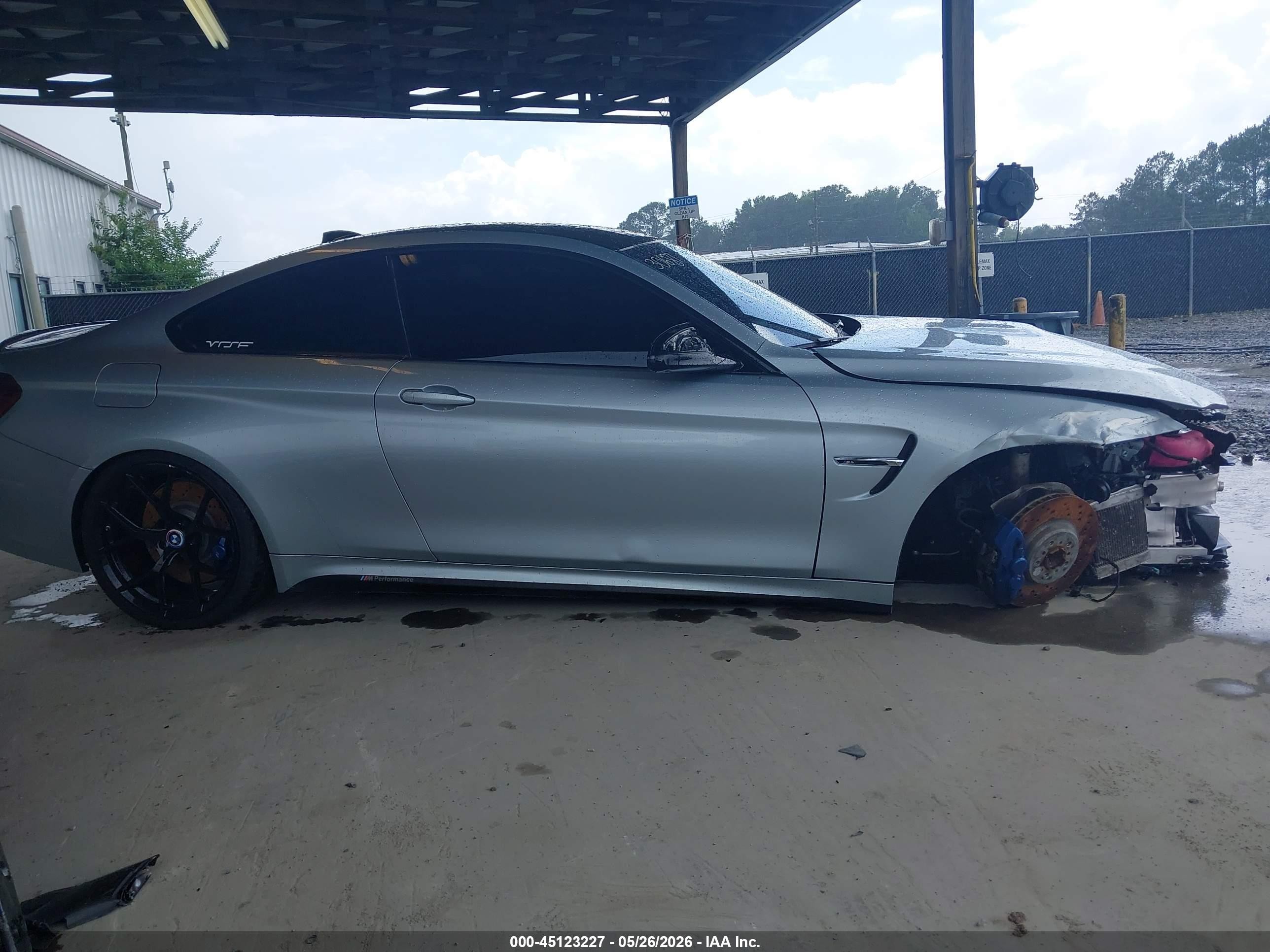 2015 Bmw M4   Silver vin: WBS3R9C5XFK334217