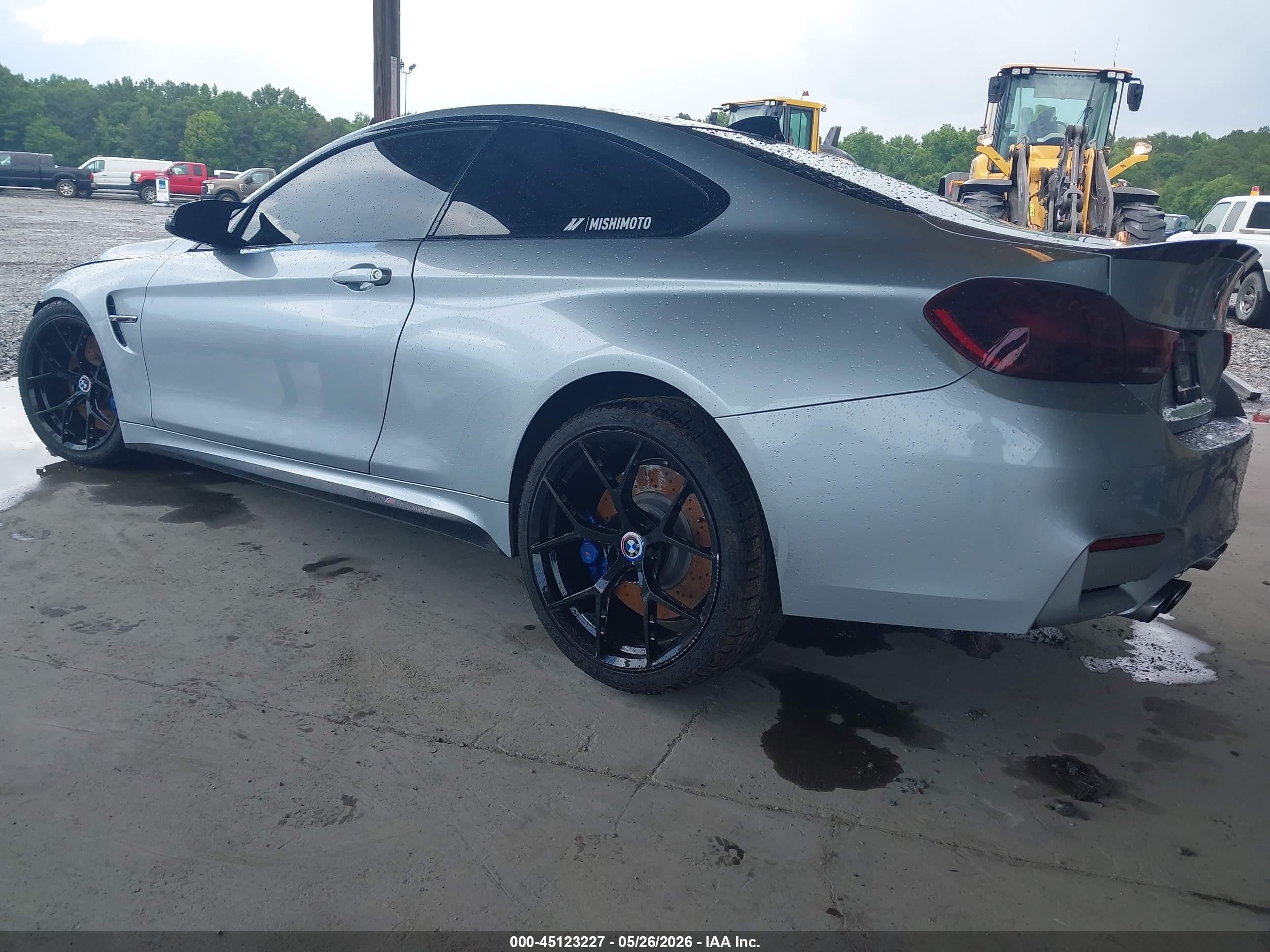 2015 Bmw M4   Silver vin: WBS3R9C5XFK334217