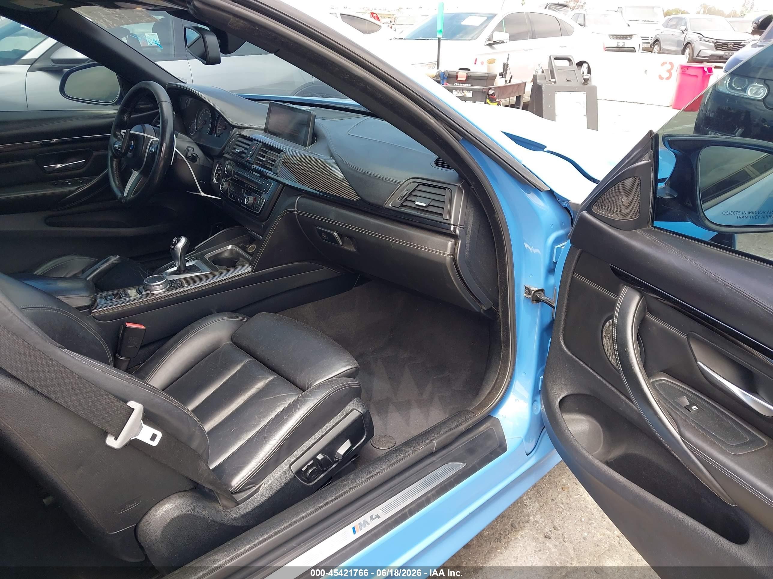 2015 Bmw M4   Blue vin: WBS3U9C51FJ968214