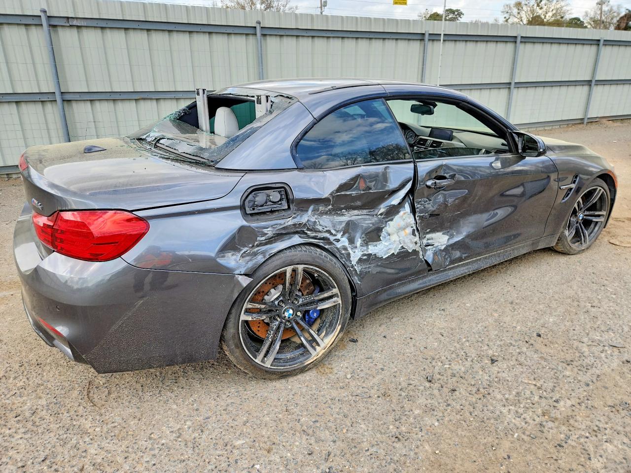 2015 Bmw Motorrad M4 Серый vin: WBS3U9C53FP968132