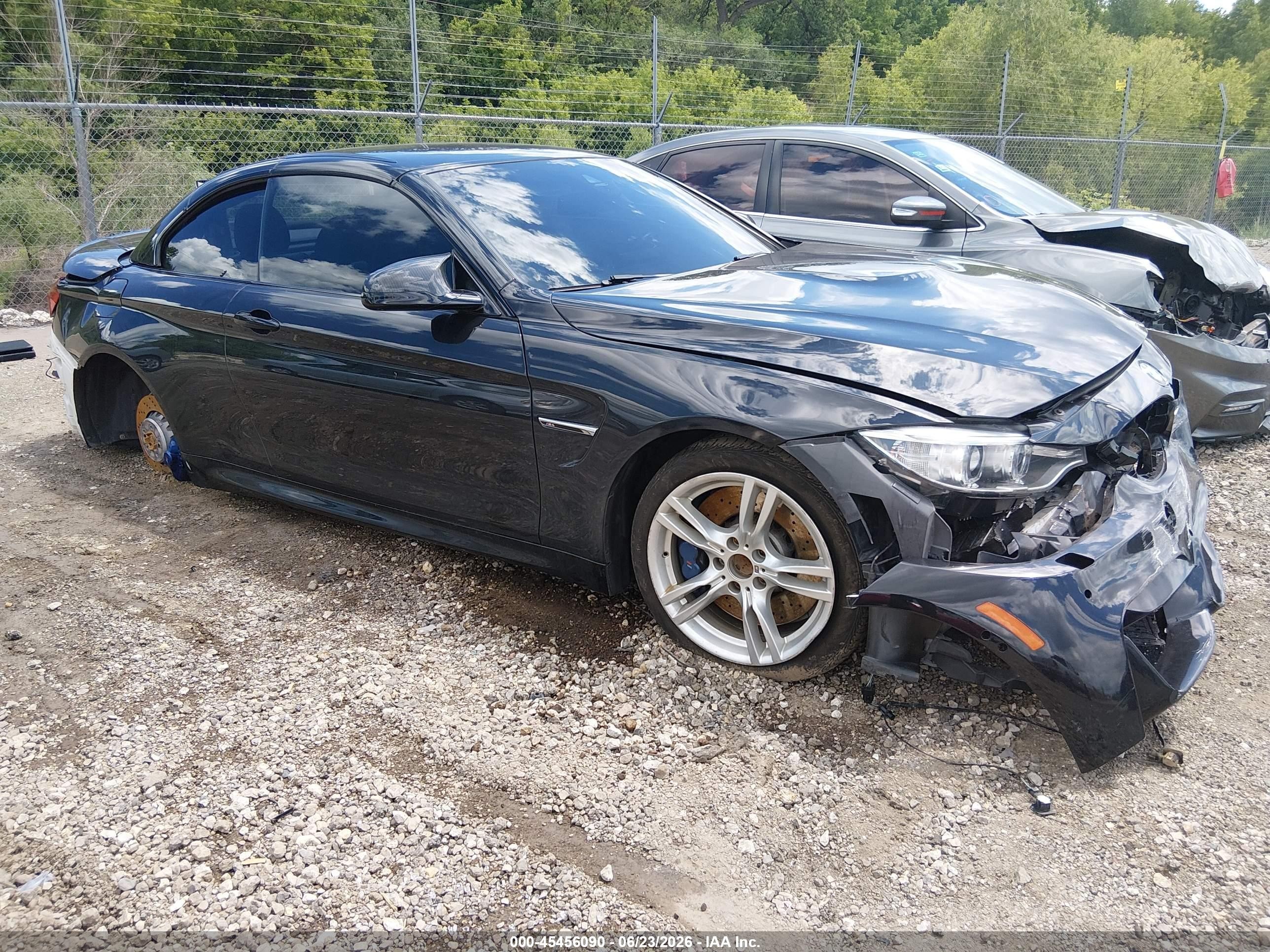 2015 Bmw M4   Black vin: WBS3U9C54FJ967932