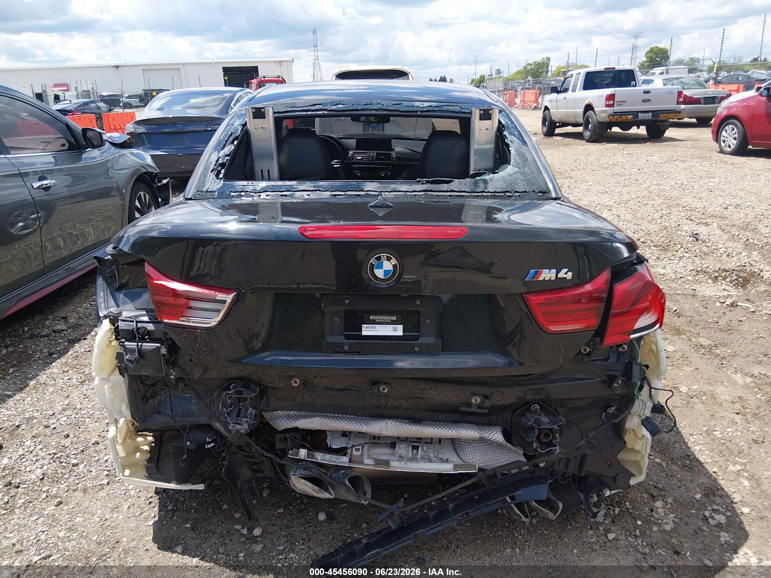 2015 Bmw M4   Black vin: WBS3U9C54FJ967932