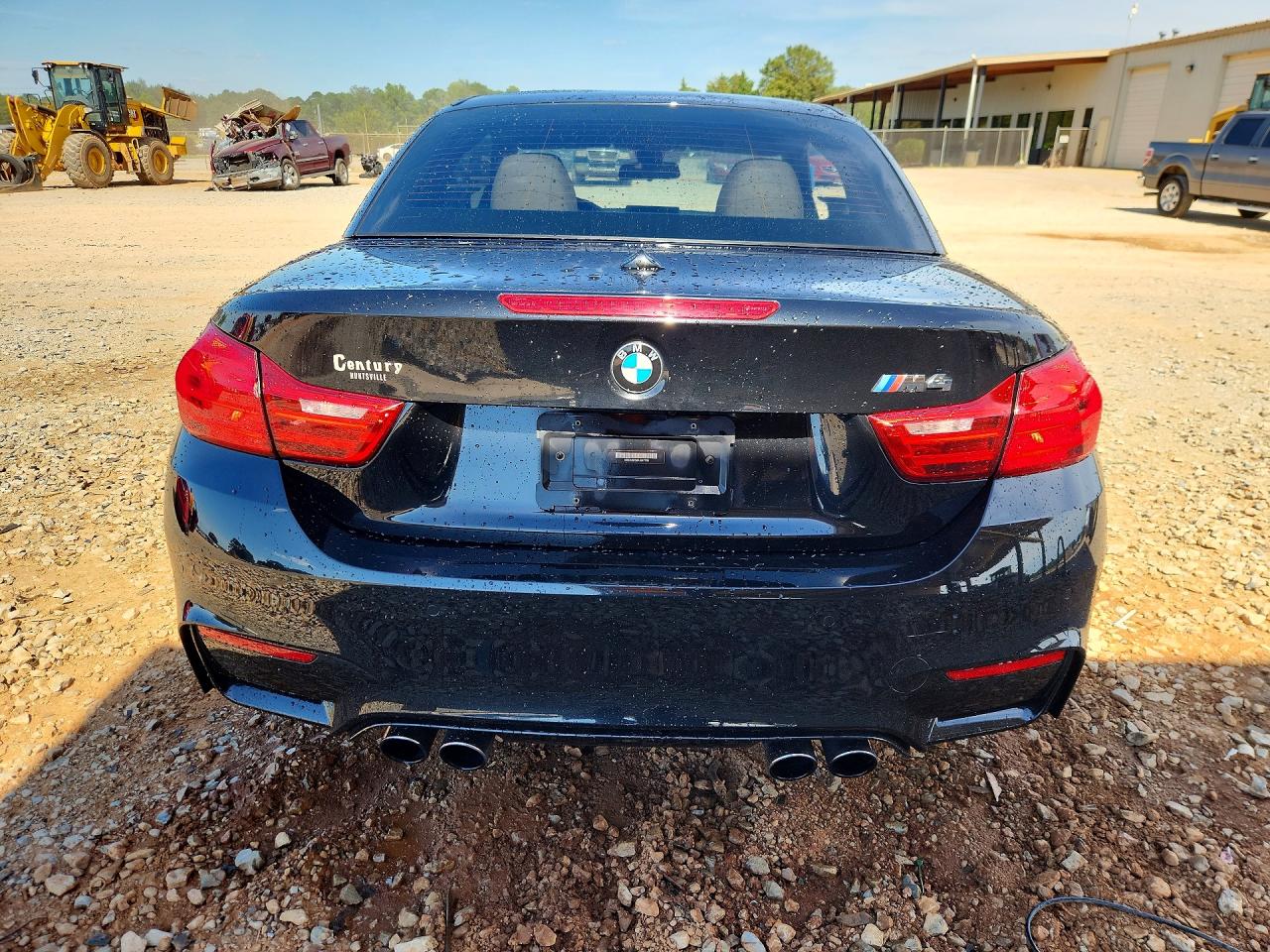 2015 Bmw M4 Black vin: WBS3U9C56FJ967799