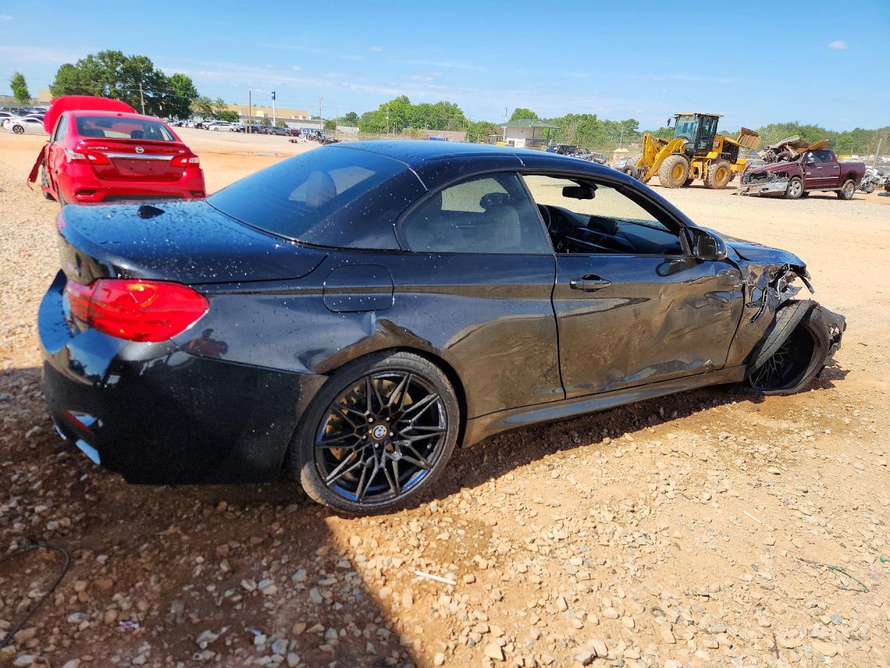 2015 Bmw M4 Black vin: WBS3U9C56FJ967799