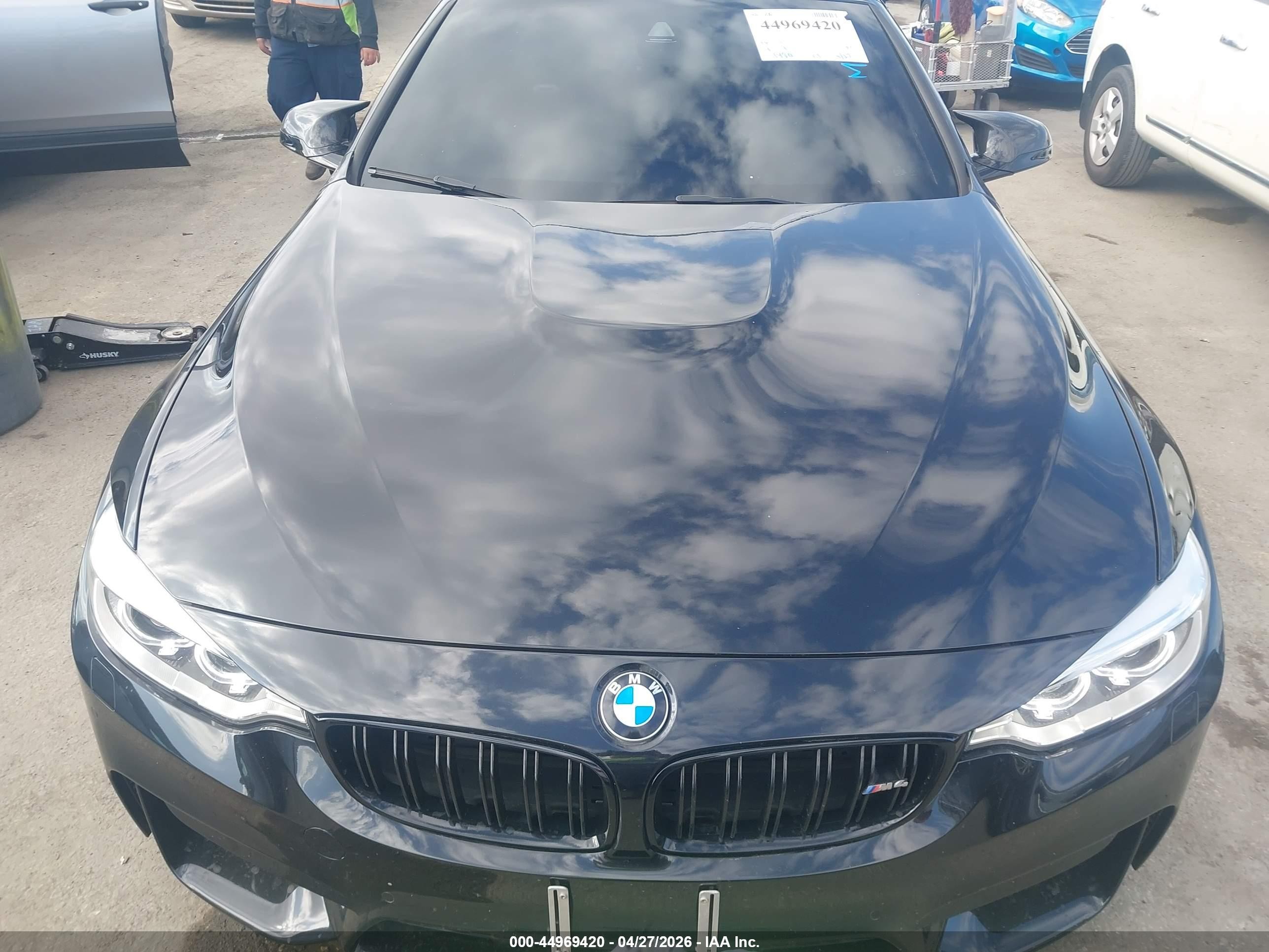 2015 Bmw M4 Black vin: WBS3U9C56FP968383