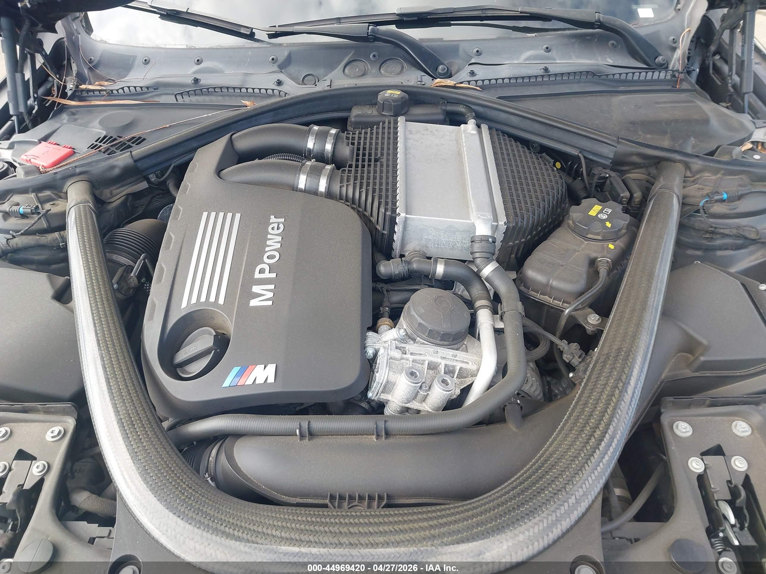 2015 Bmw M4 Black vin: WBS3U9C56FP968383