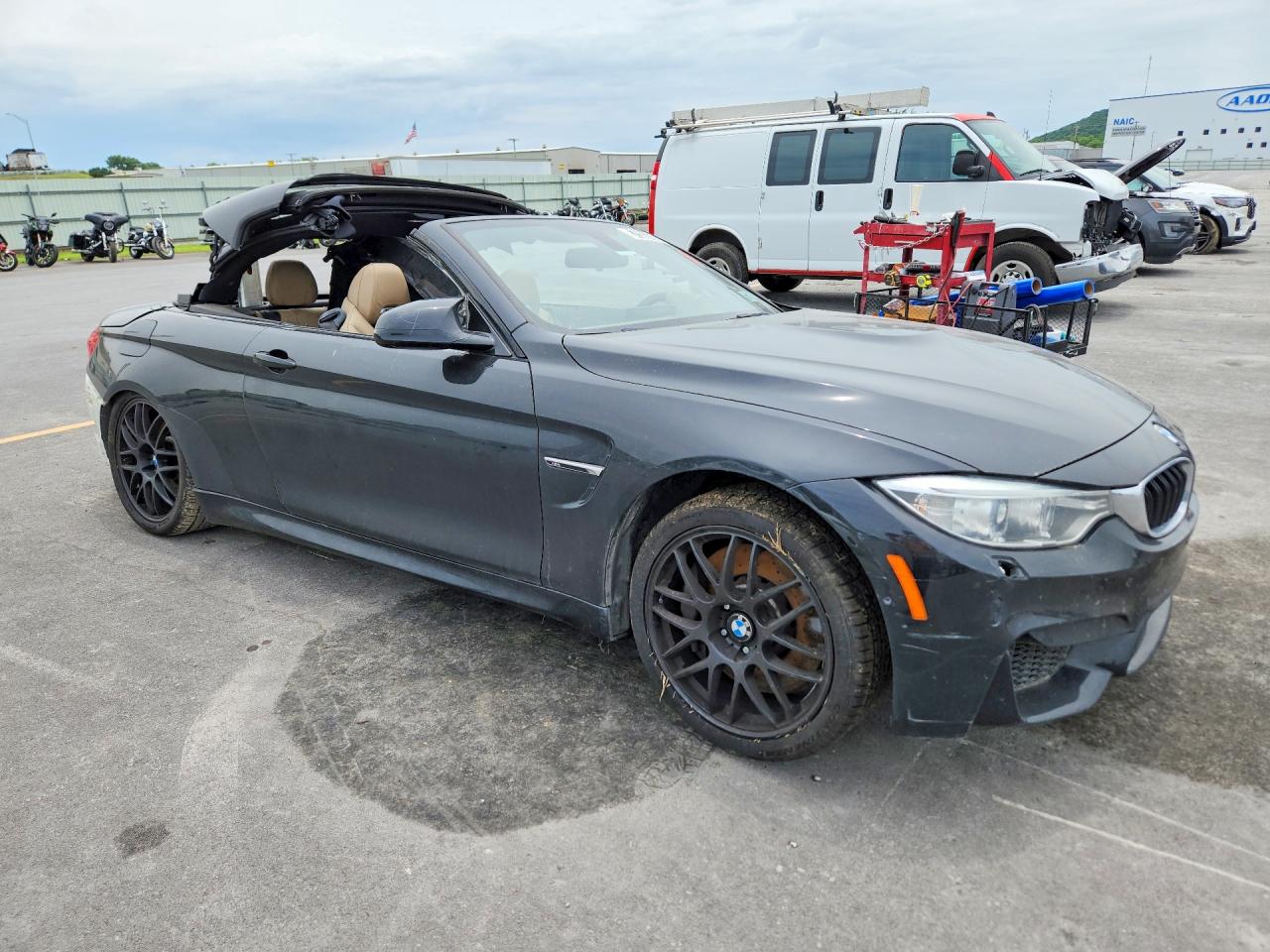 2015 Bmw M4 Черный vin: WBS3U9C57FJ968136