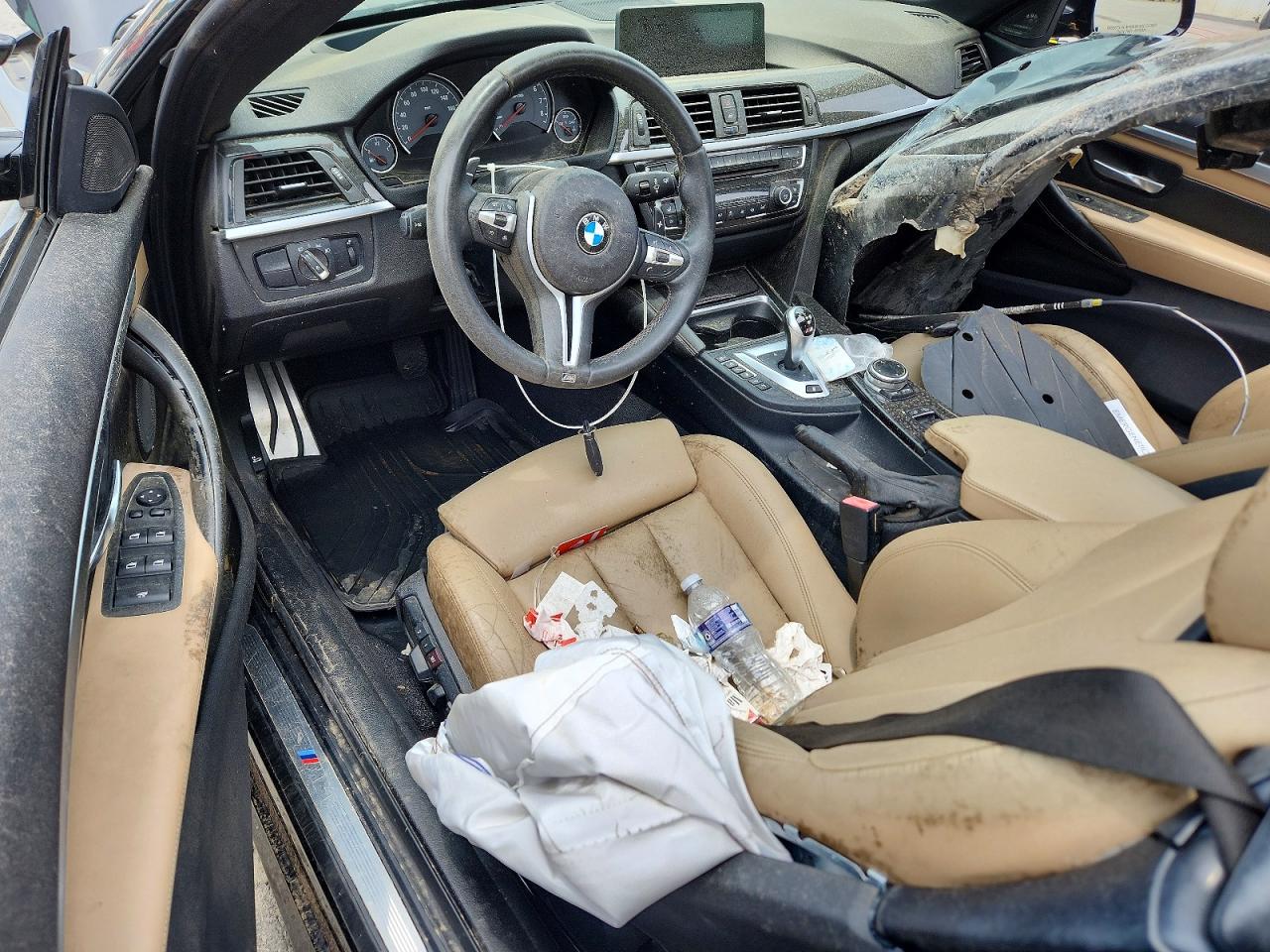2015 Bmw M4 Черный vin: WBS3U9C57FJ968136
