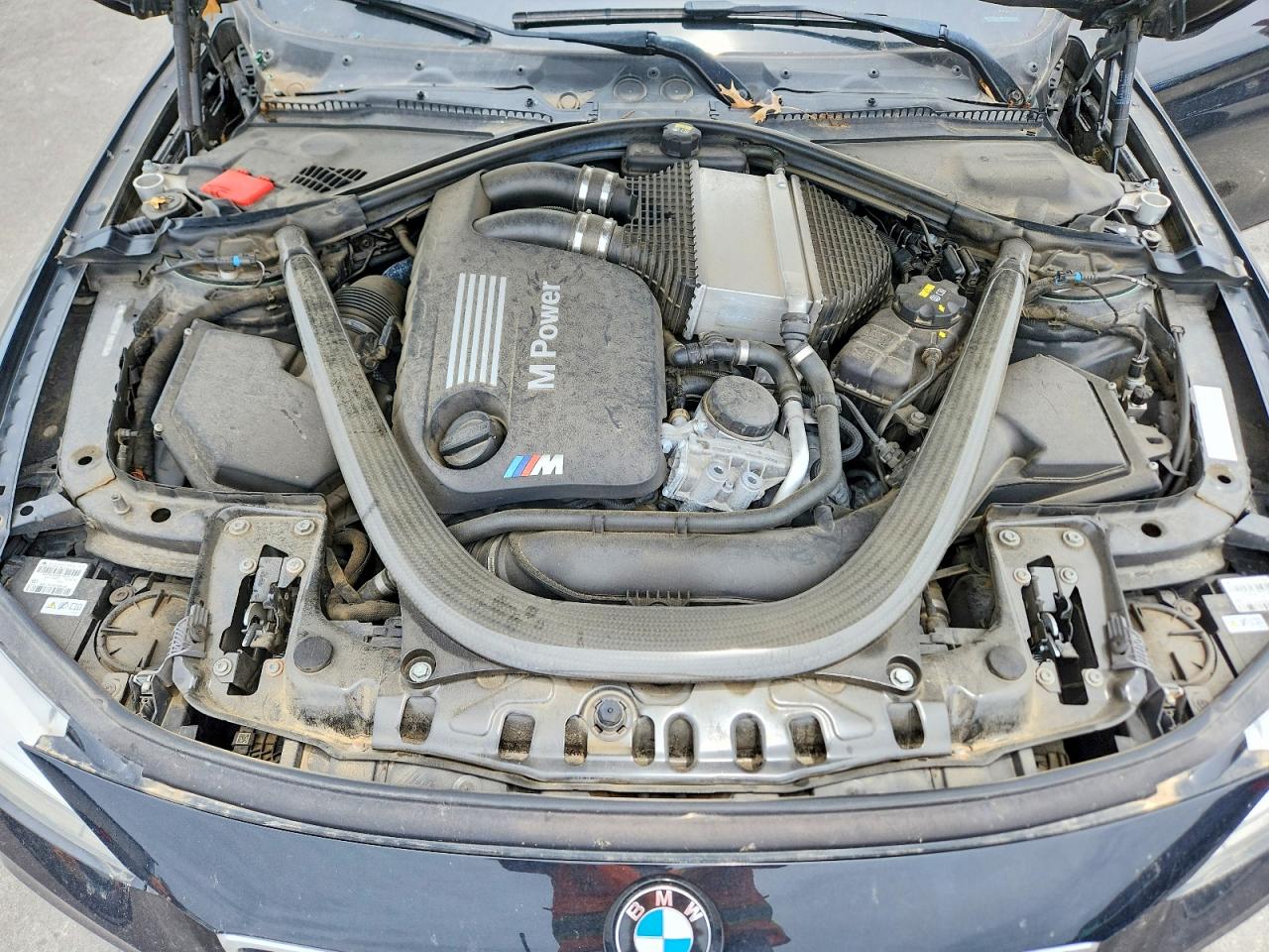 2015 Bmw M4 Черный vin: WBS3U9C57FJ968136