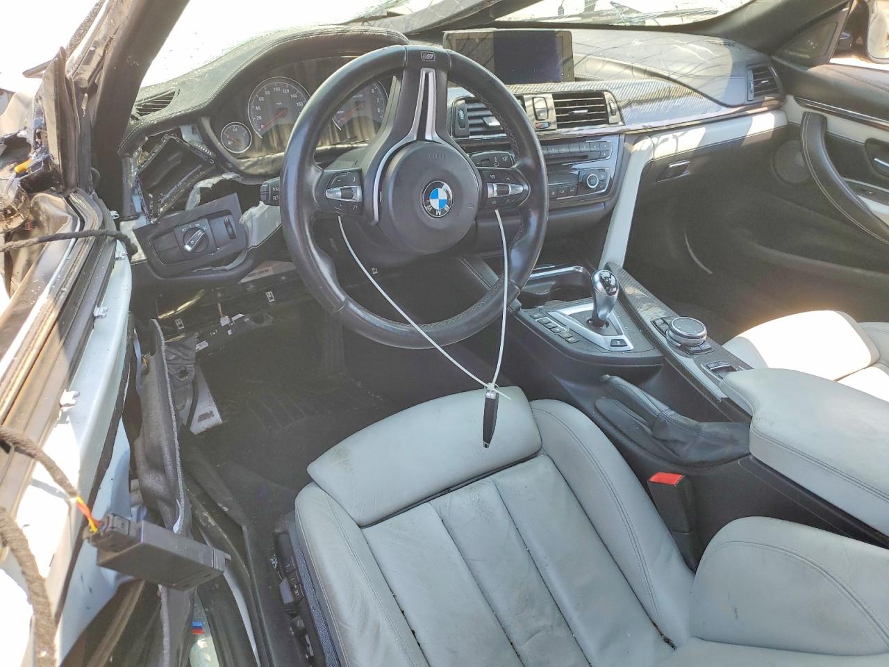 2015 Bmw M4 Black vin: WBS3U9C57FJ968279
