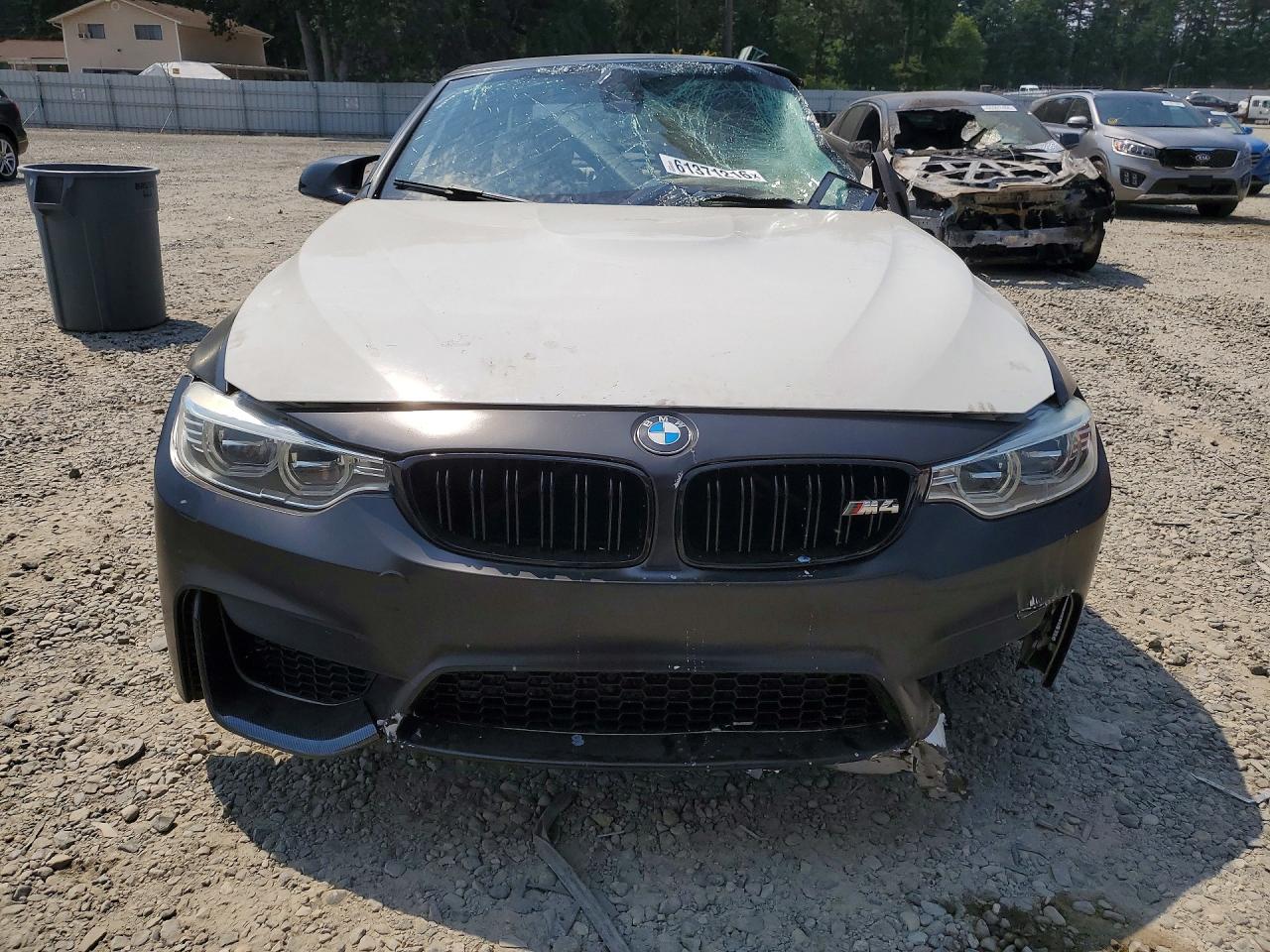 2015 Bmw M4 Black vin: WBS3U9C57FJ968279
